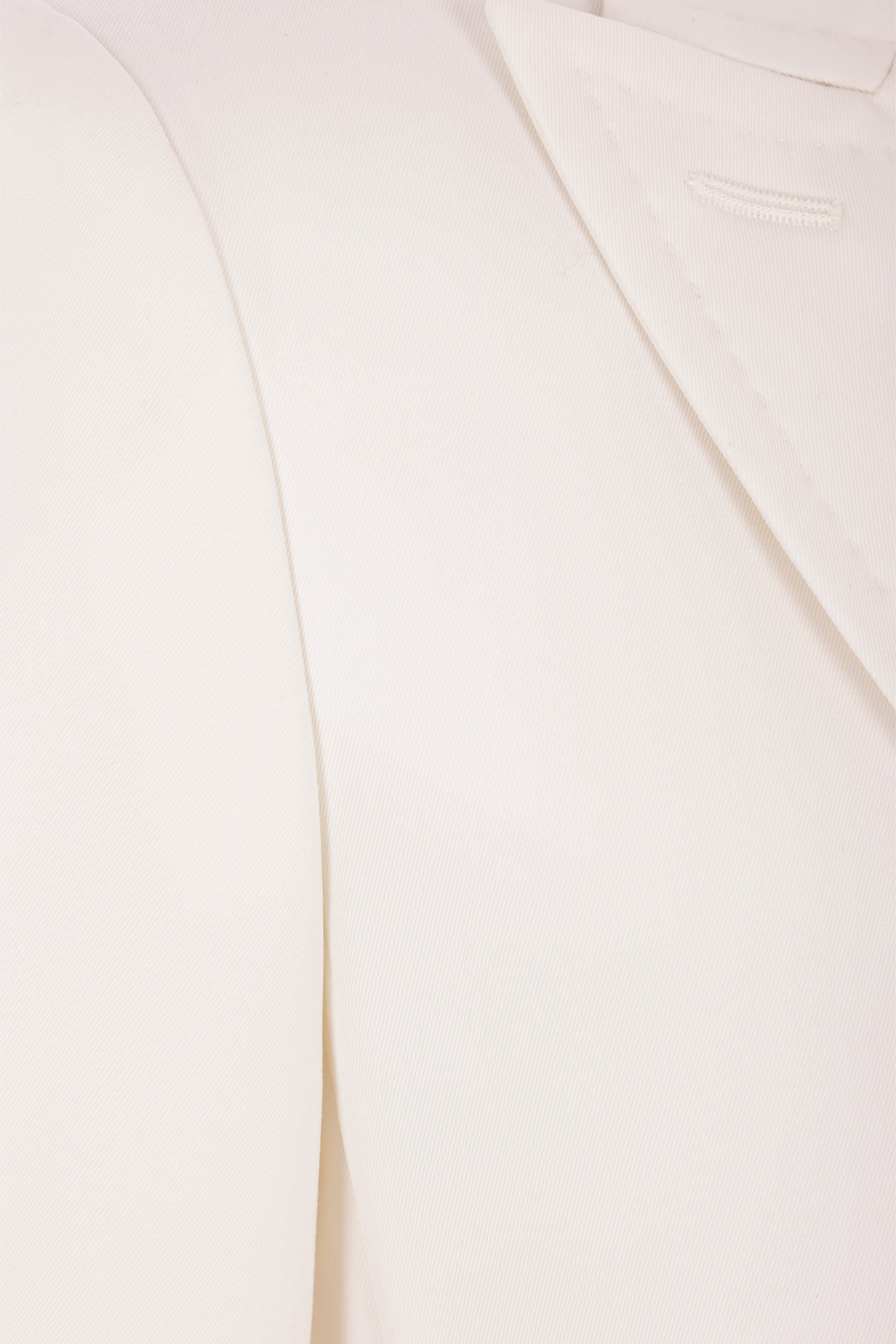 Max Mara Long-sleeved Suit Coat In White