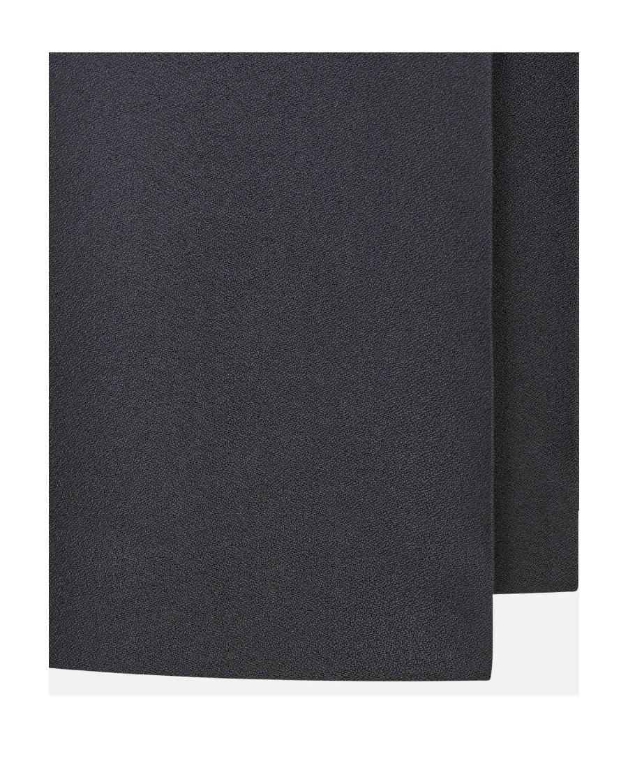 Dior Pleated Zipper Wool Casual Pants In Gray