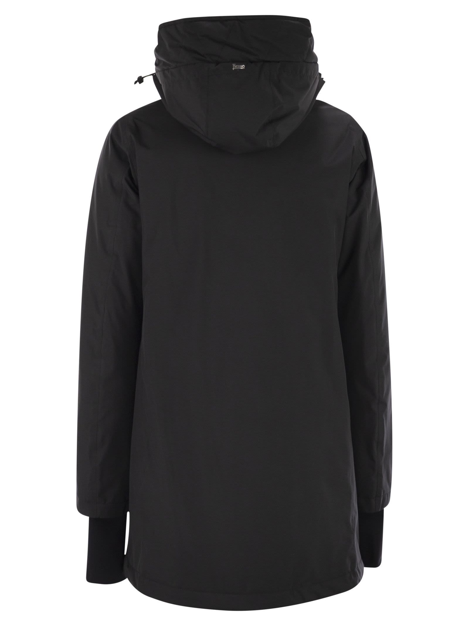 Herno Hooded Down Jacket In Multi