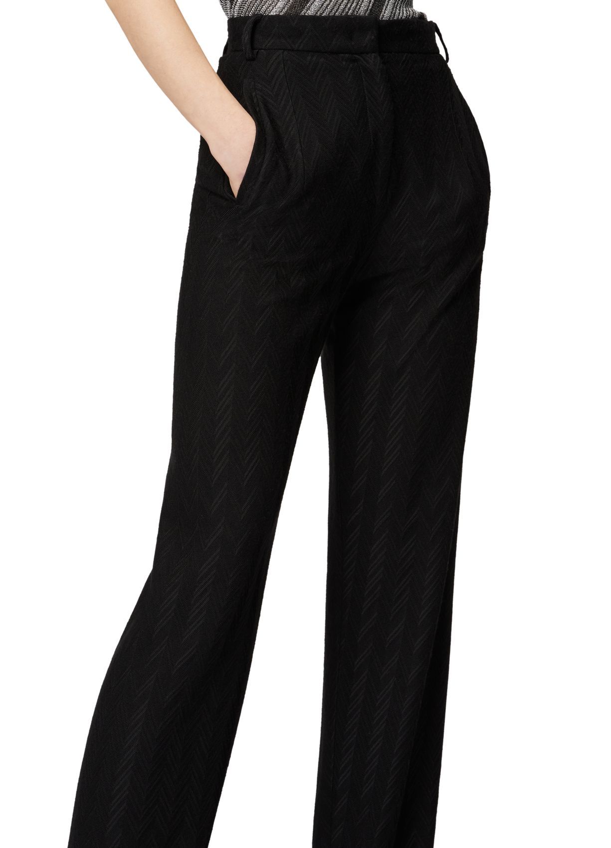 Missoni Casual Pants With Belt Loops In Black