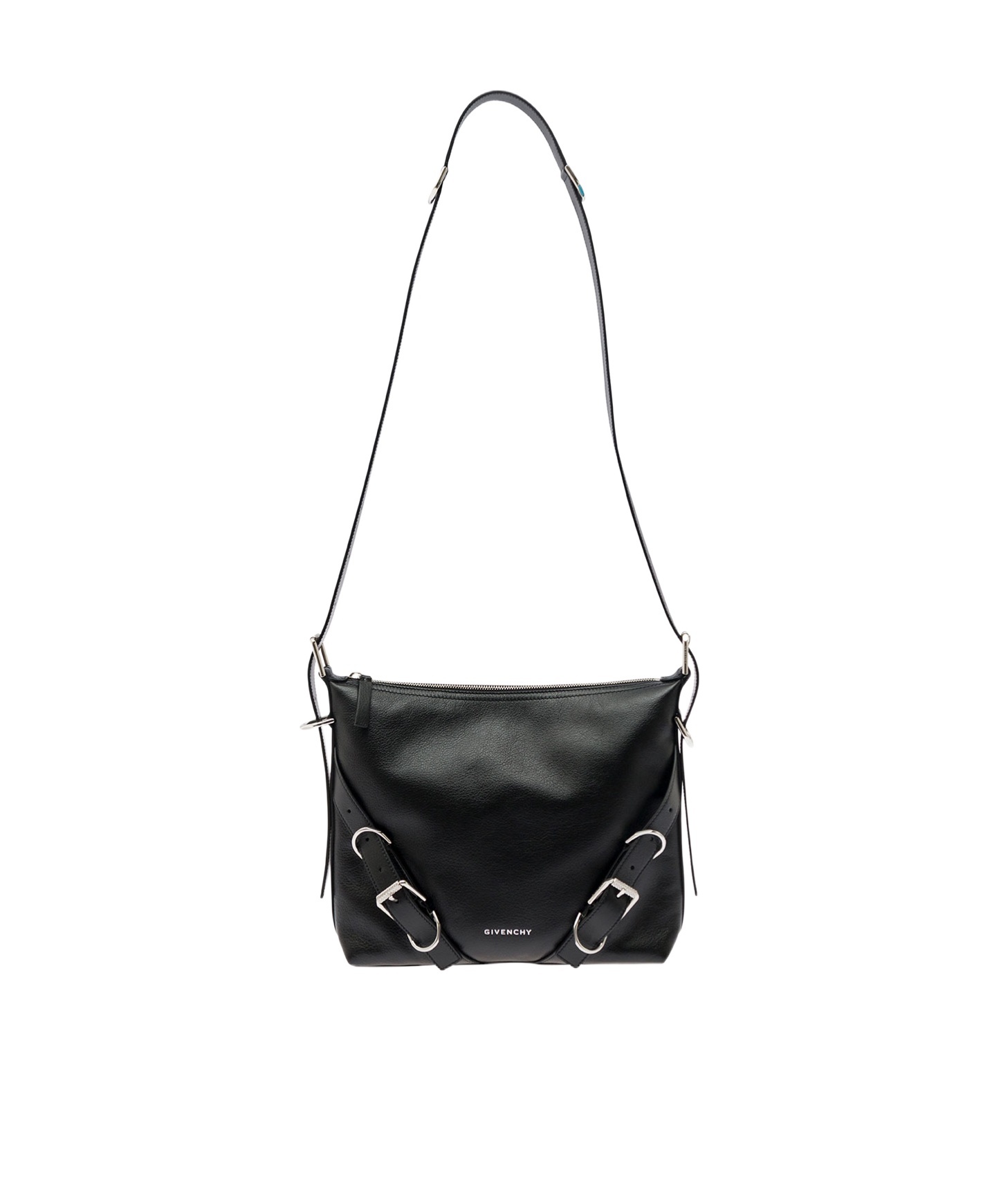 GIVENCHY GIVENCHY VOYOU BUCKLE DETAILED CROSSBODY BAG