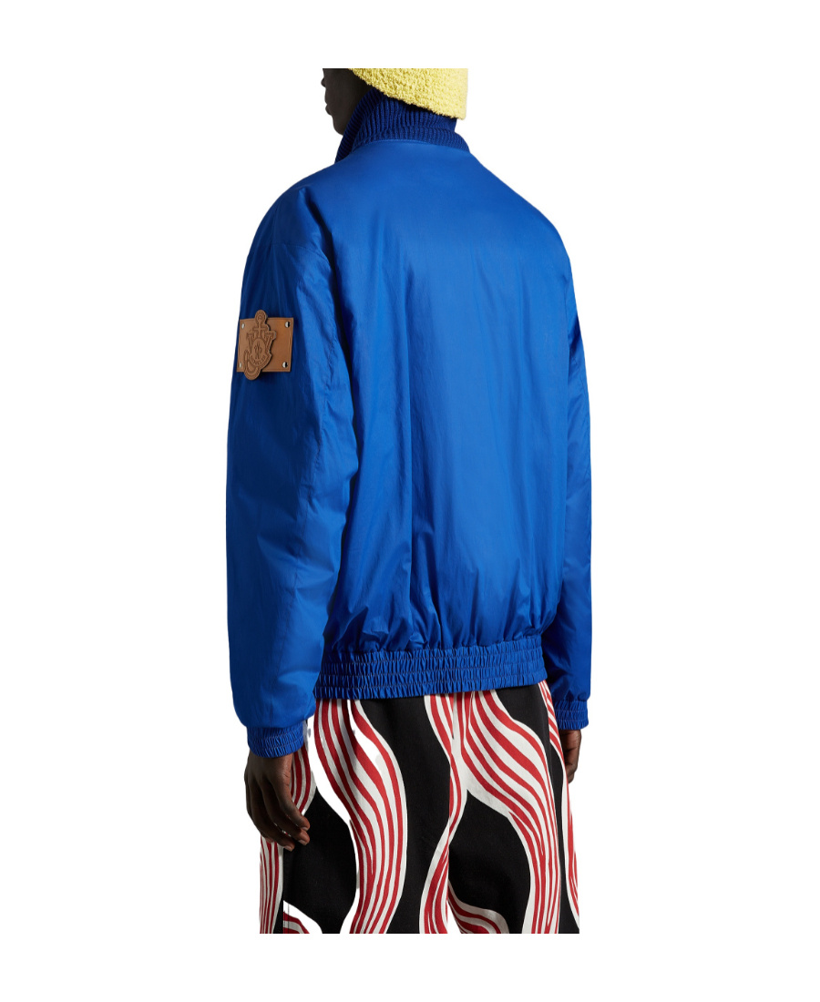 Moncler X Jw Anderson Short Padded Jacket In Blue
