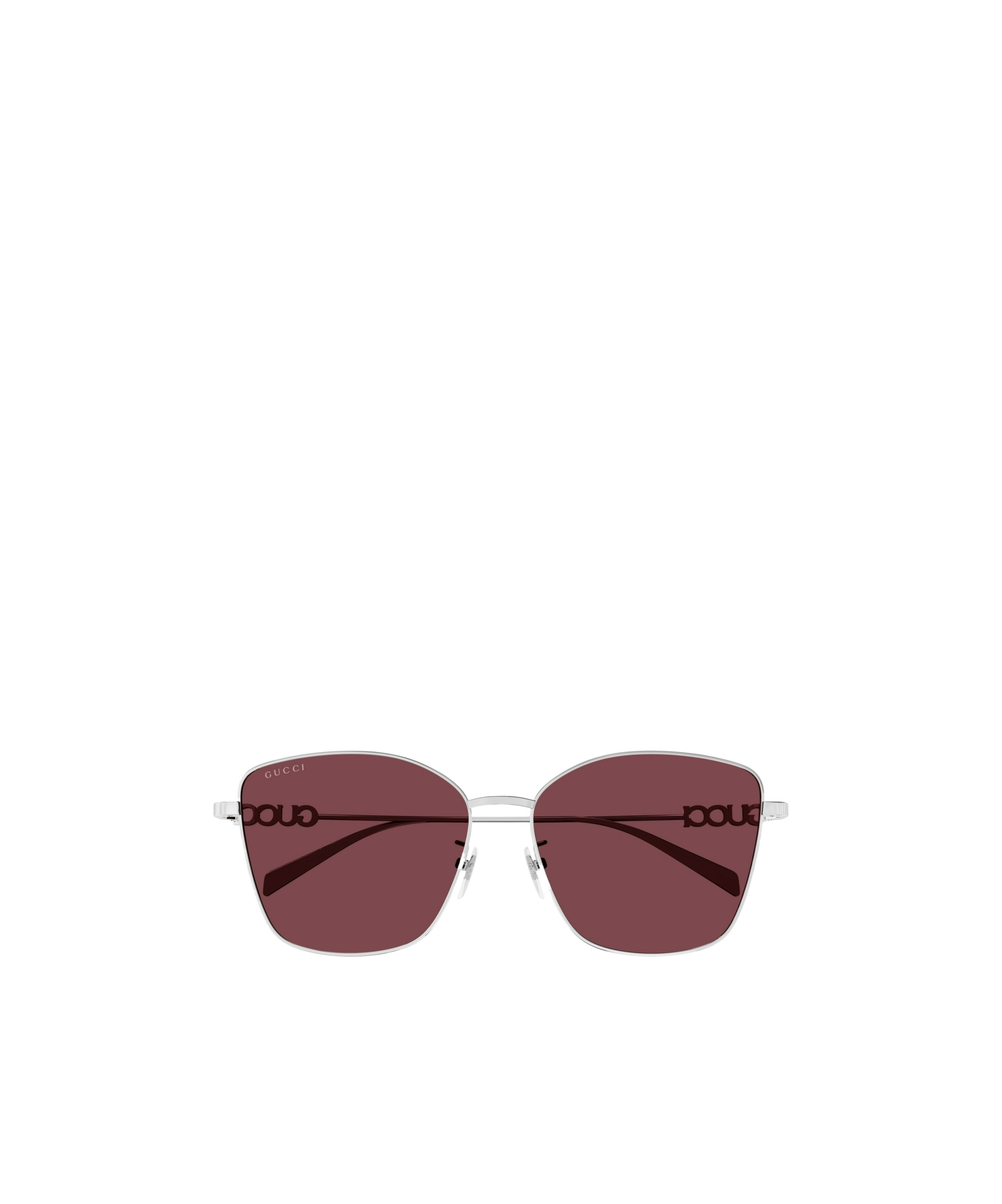 Gucci Butterfly Frame Sunglasses In Red