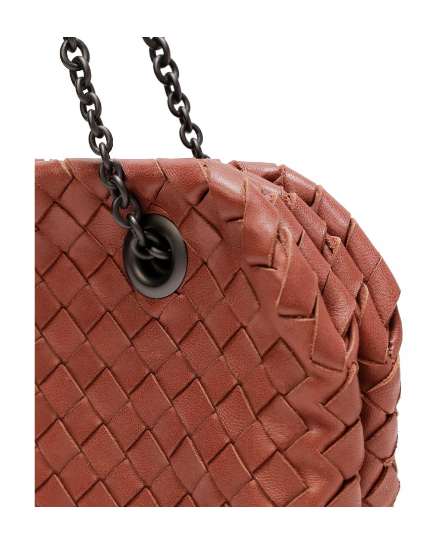 BOTTEGA VENETA LOGO SHOULDER BAG
