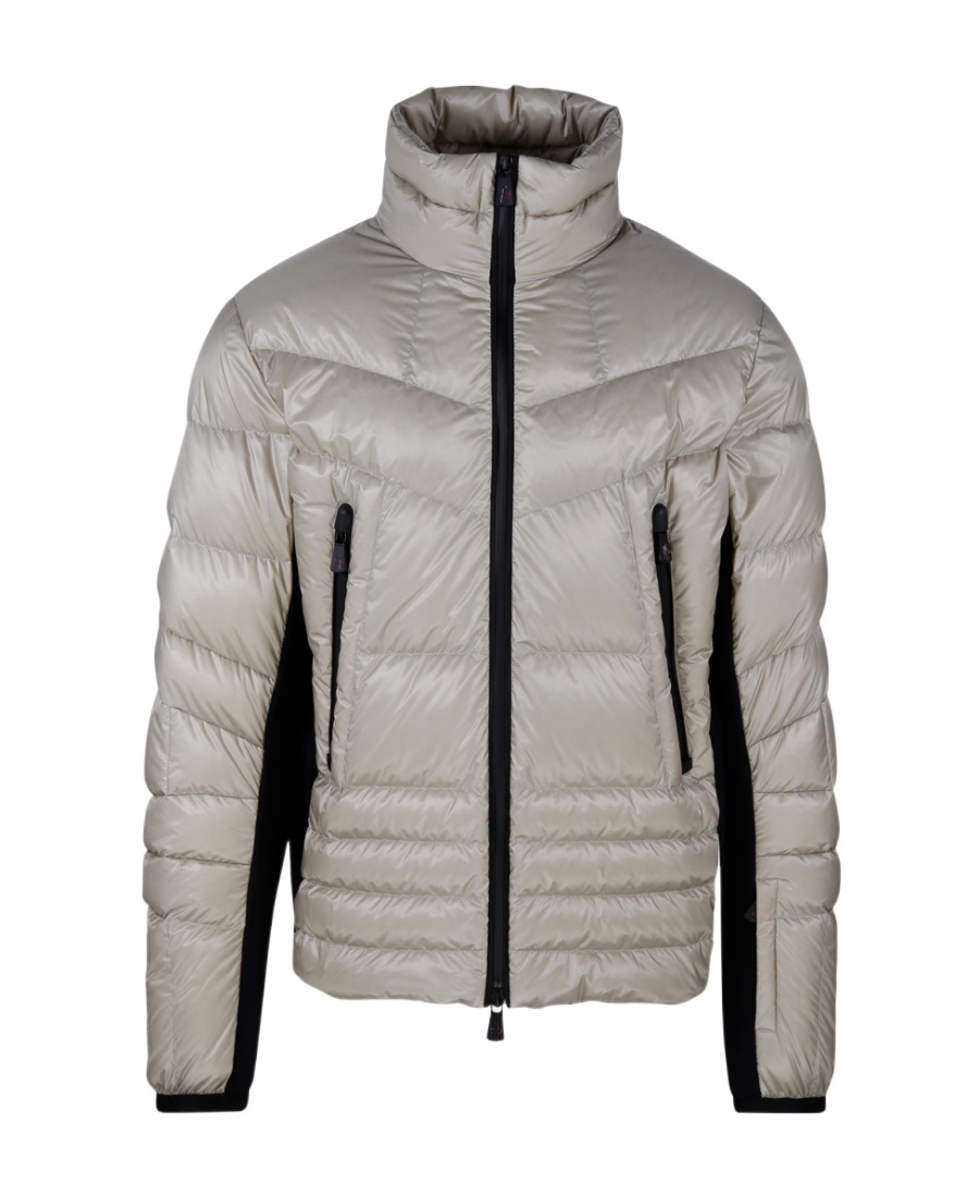 Moncler High-waist Padded Jacket In Gray