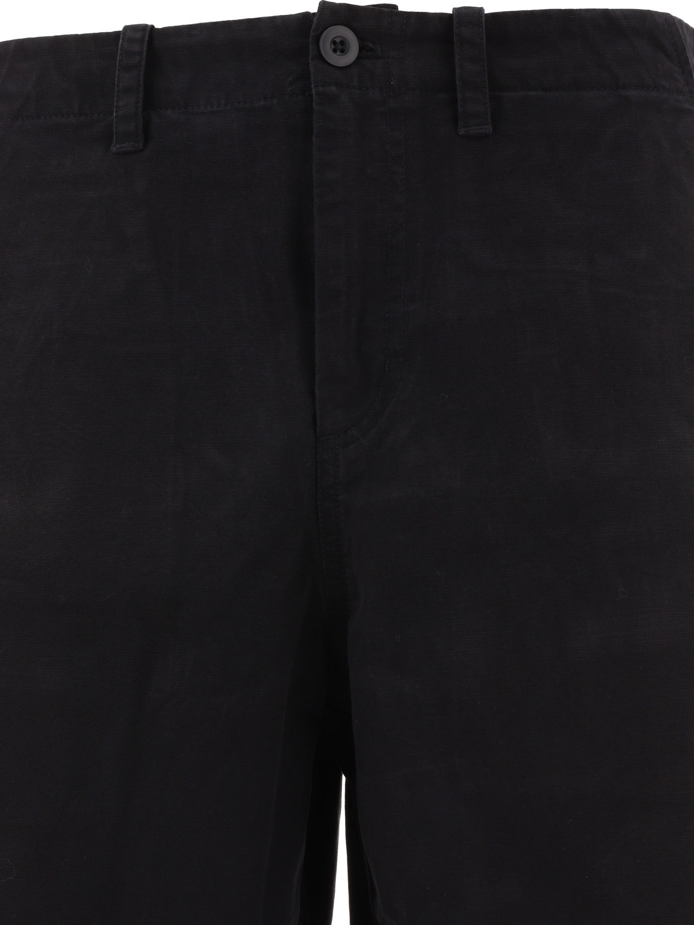 Our Legacy Mount Cotton-canvas Cargo Shorts In Black