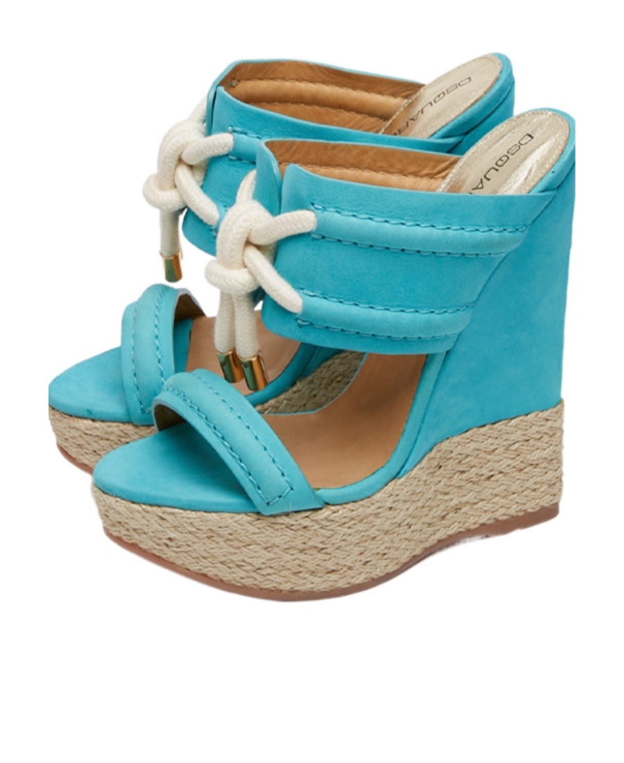 Dsquared2 Lace-up Heels In Green