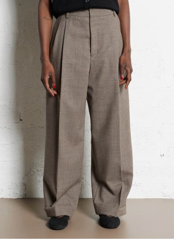 Soeur Straight-leg Trousers In Gray
