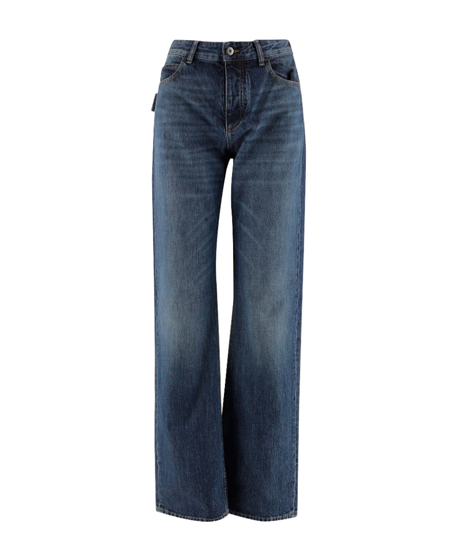 BOTTEGA VENETA LOW-RISE STRAIGHT-LEG JEANS 