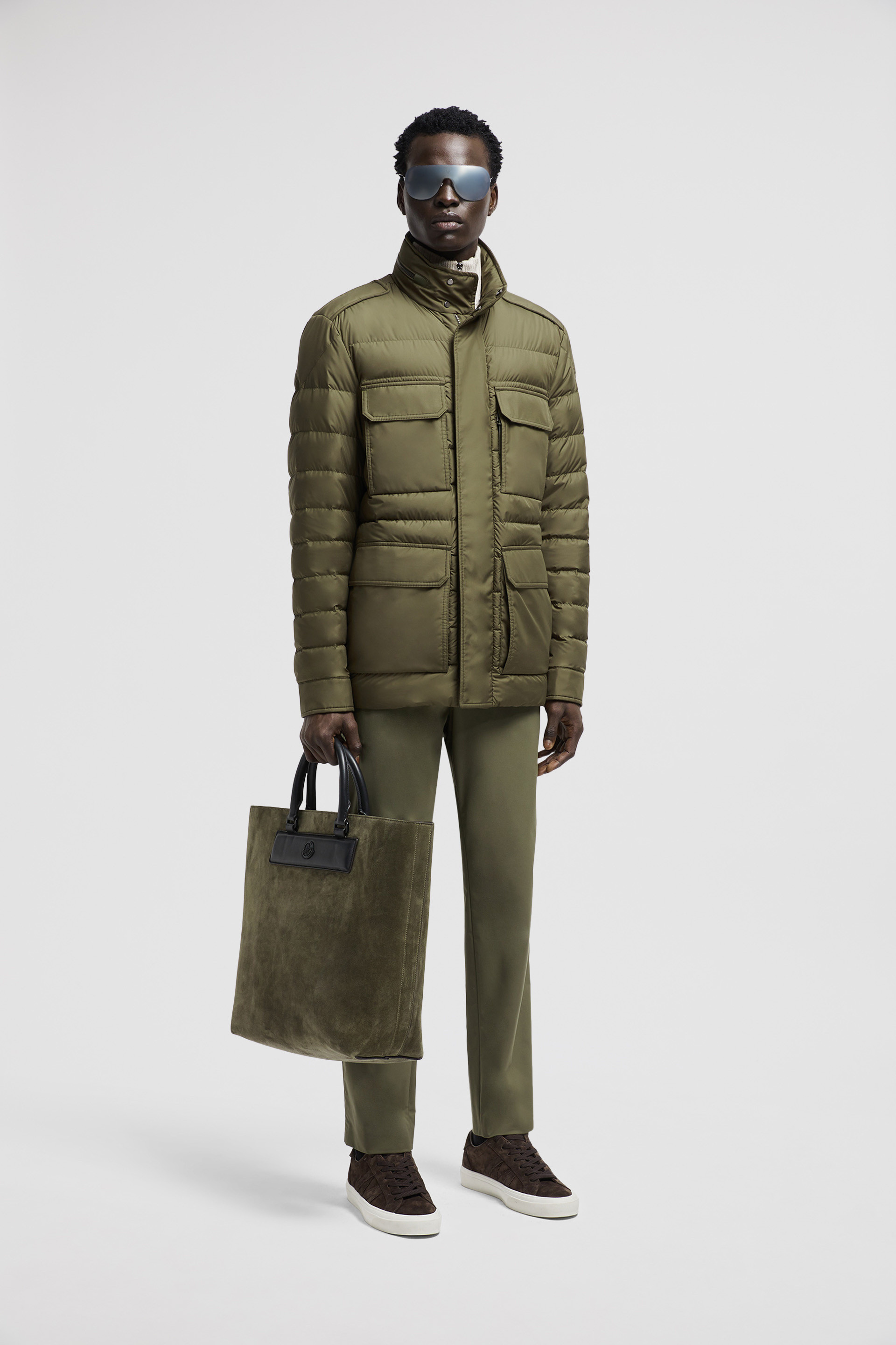 Moncler Fuciade Down Jacket In Green