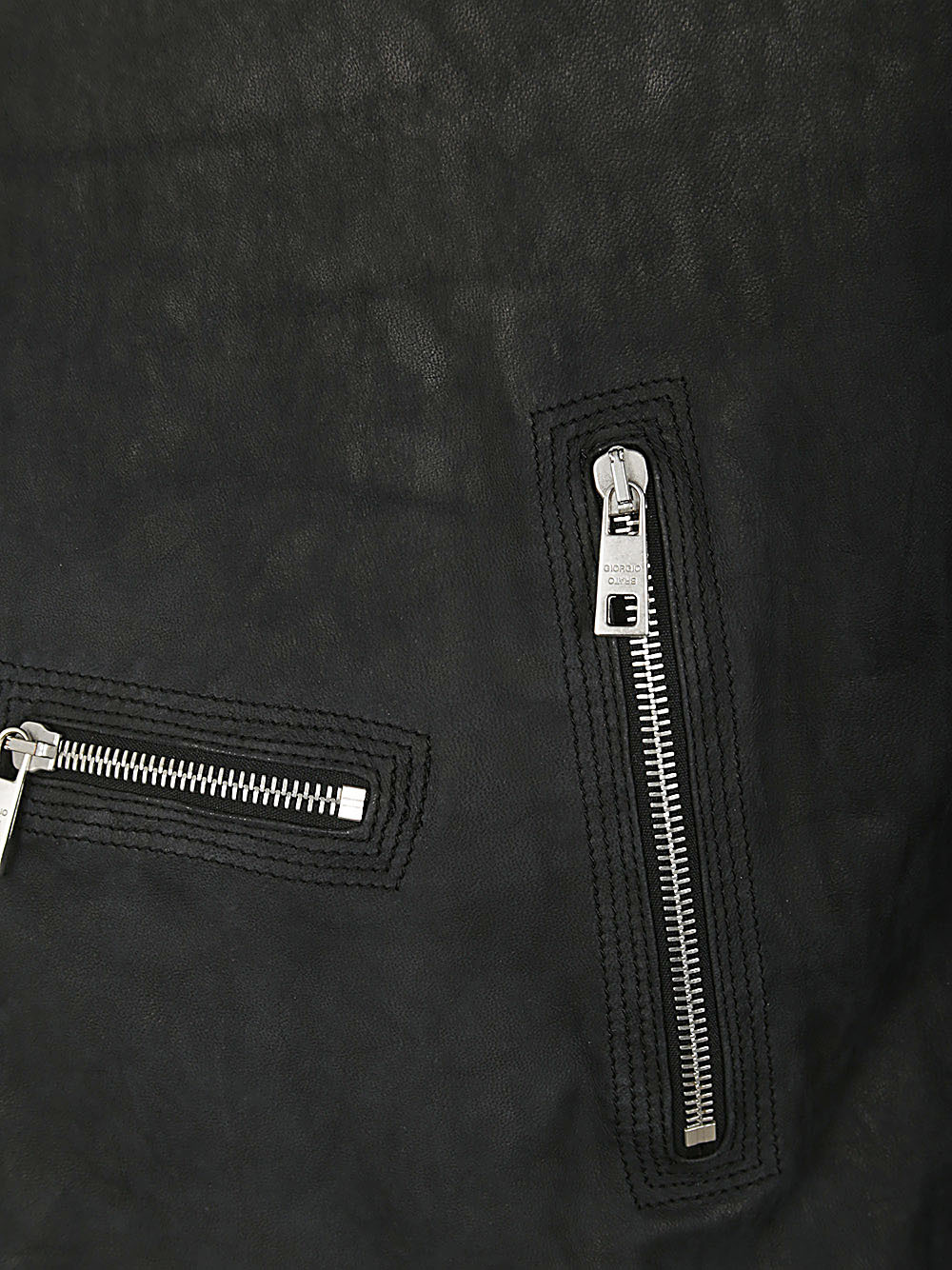Giorgio Brato Biker Jacket In Black