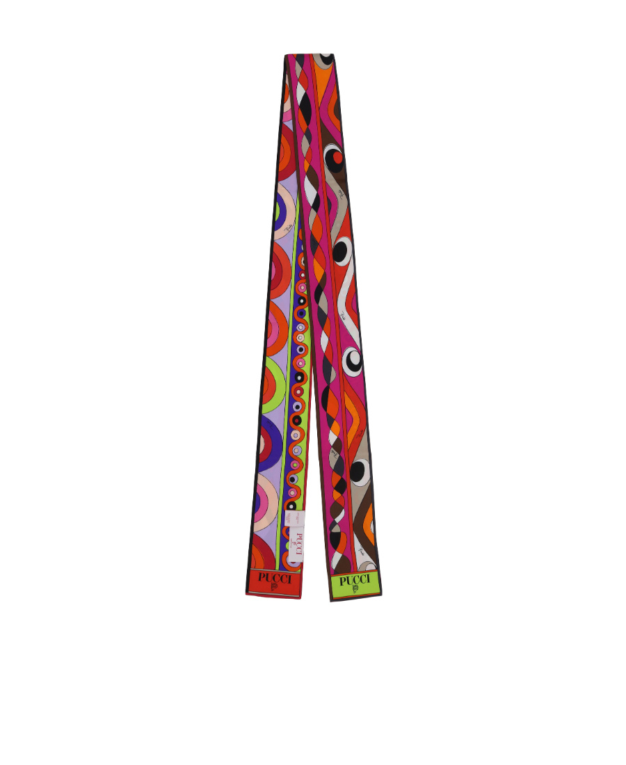 Emilio Pucci Pattern Scarf In Red