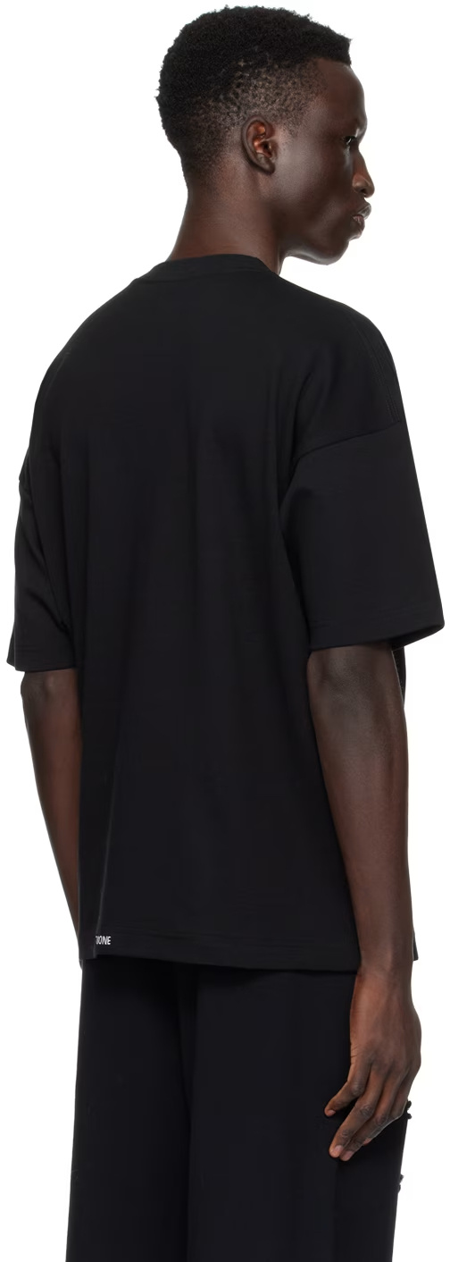 We11 Done Skull Pattern T-shirt In Black