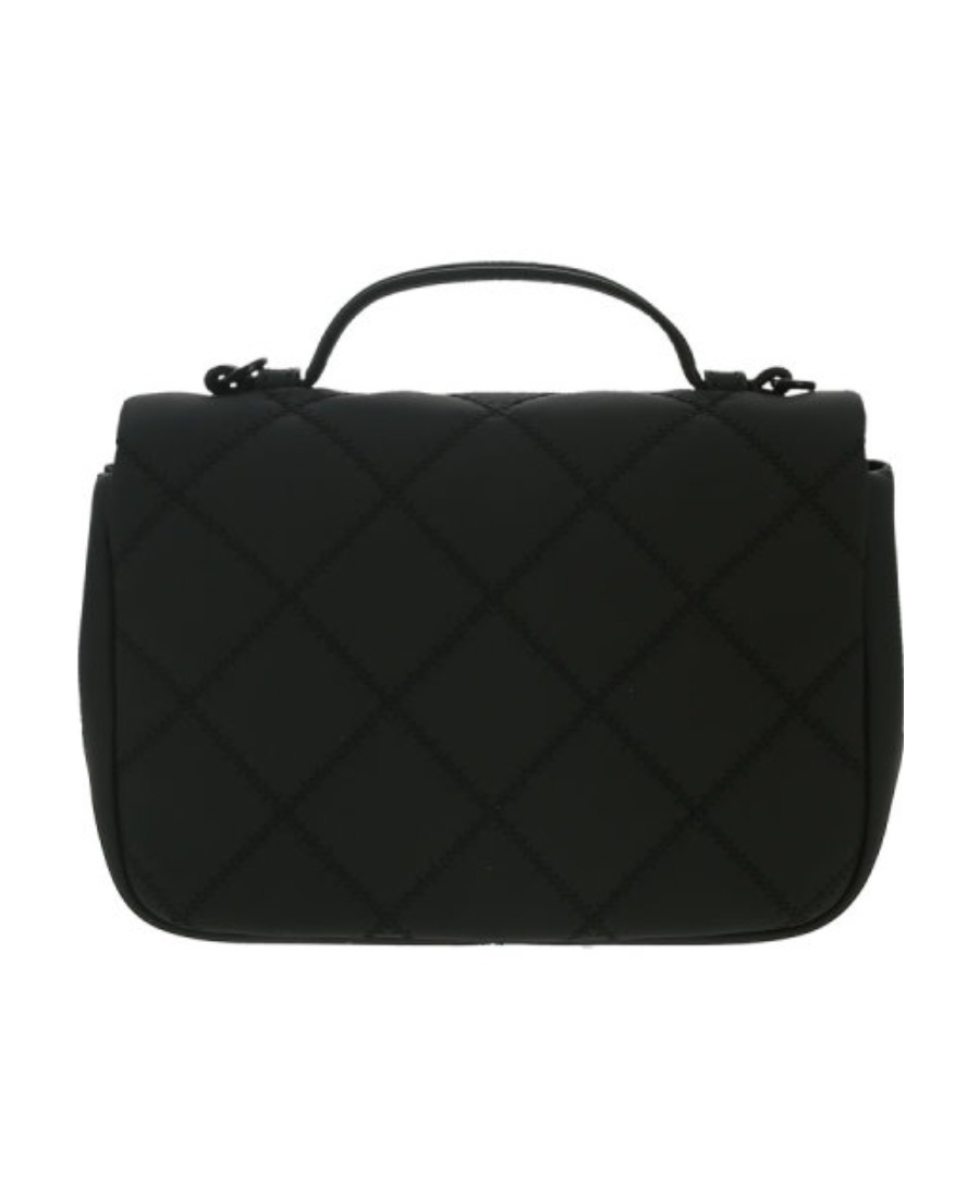 Tory Burch Willa Diamond Quilted Small Size Shoulder Bag In Black