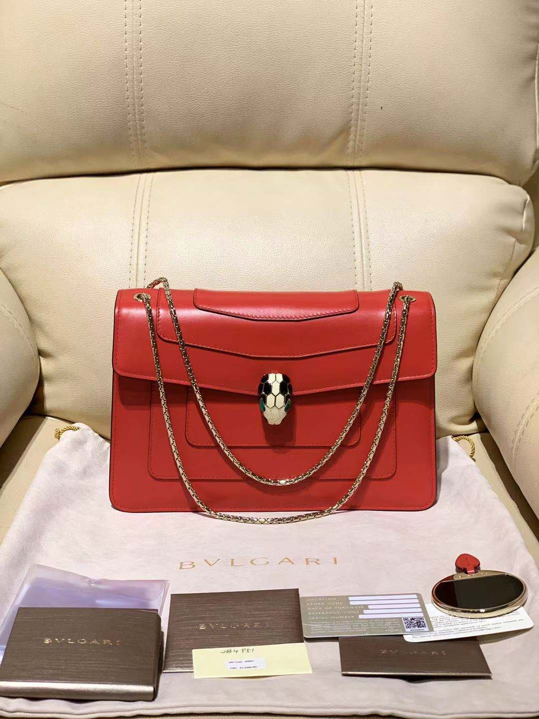 Bvlgari Small Serpenti Forever Shoulder Bag