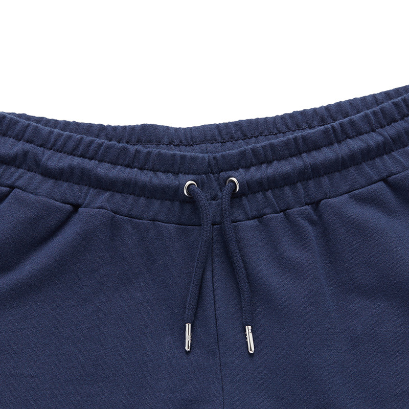 EA7 NAVY BLUE FLORAL SHORTS 