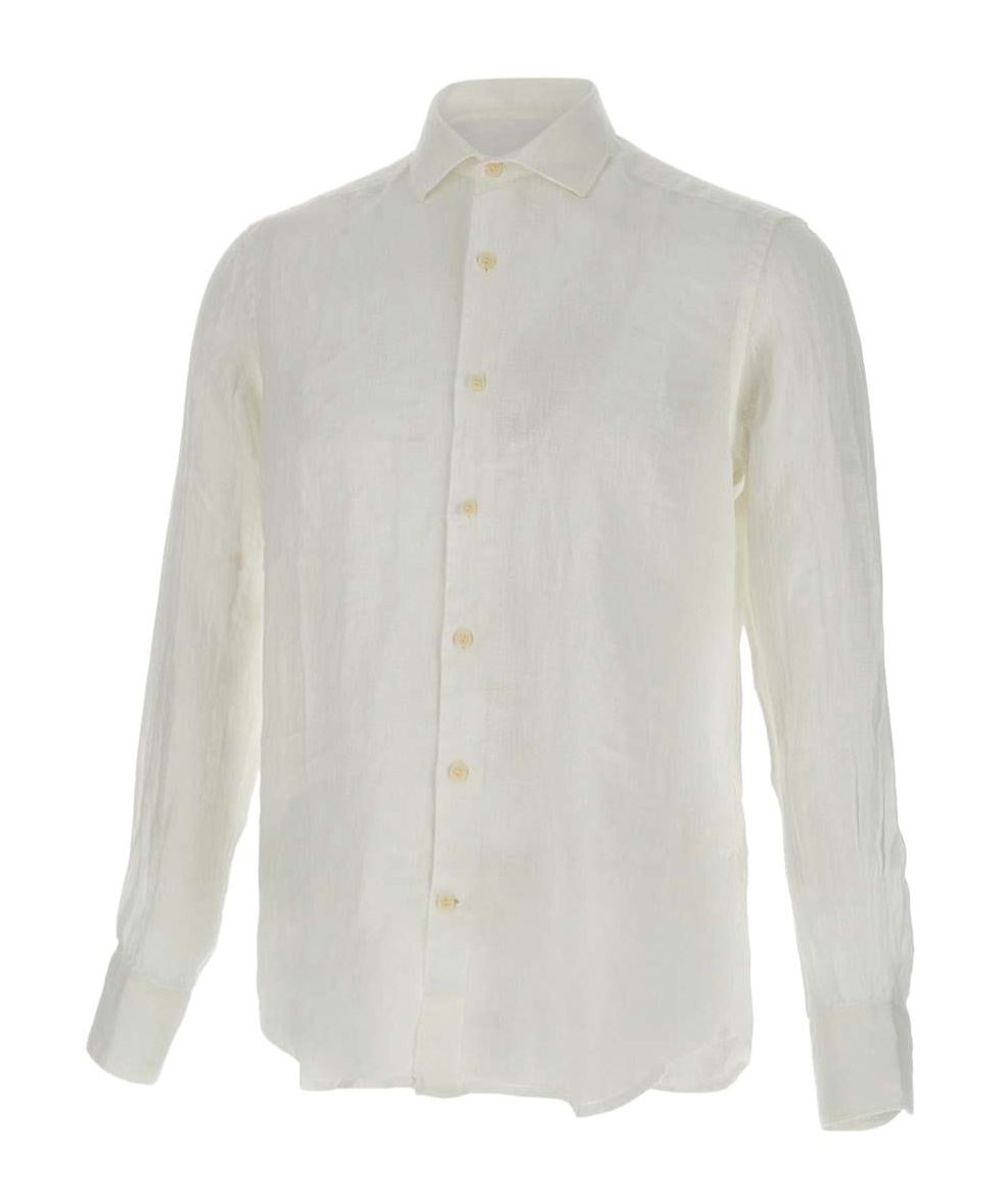 Mc2 Saint Barth Round Hem Plain Shirt