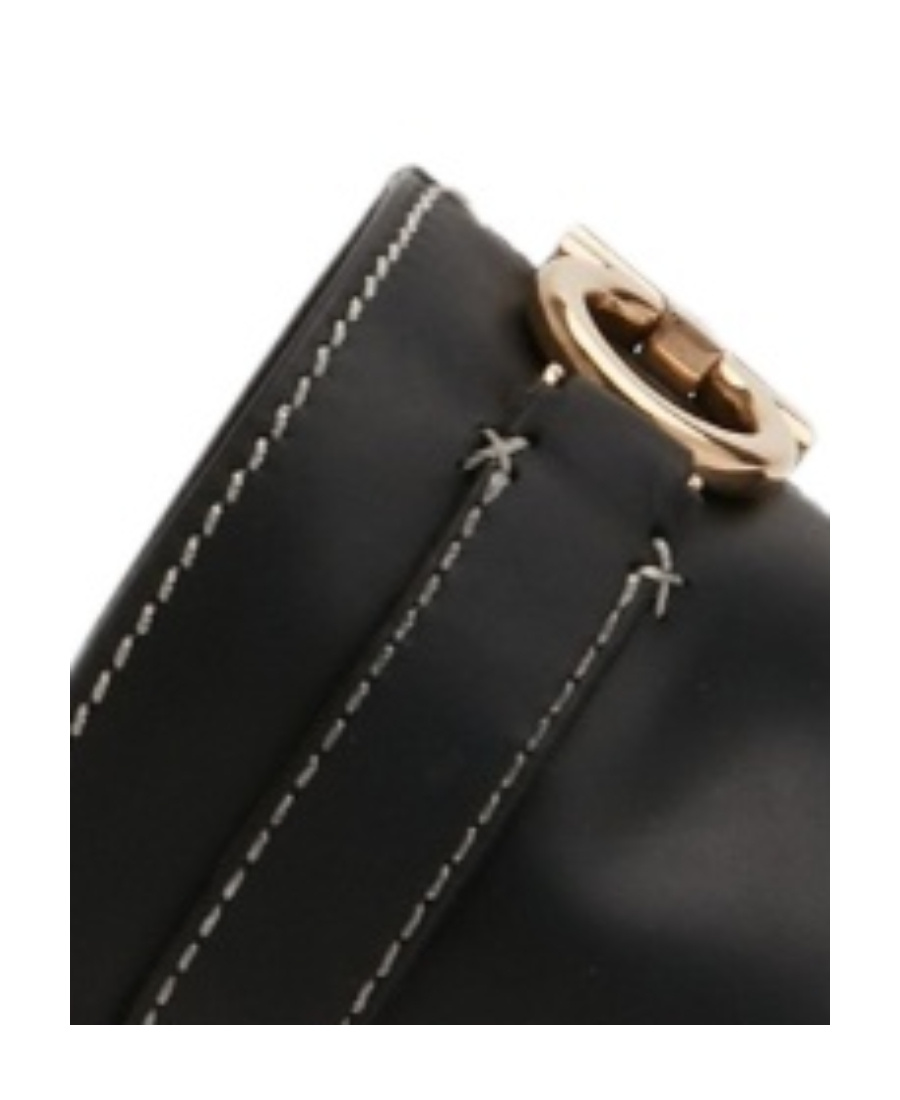 Shop Ferragamo Gancini Horsebit-detail Mules In Black