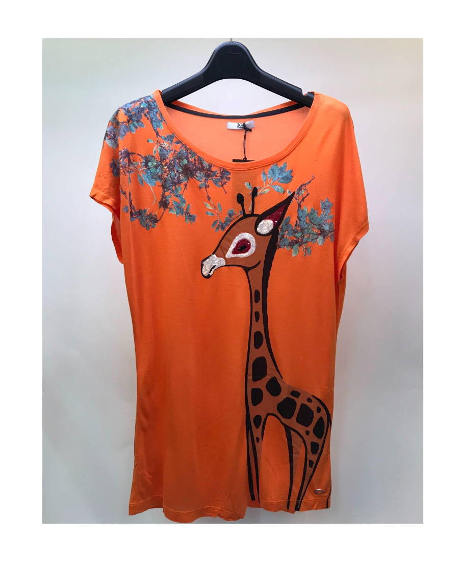 Shop Iceberg Printed T-shirt In Red