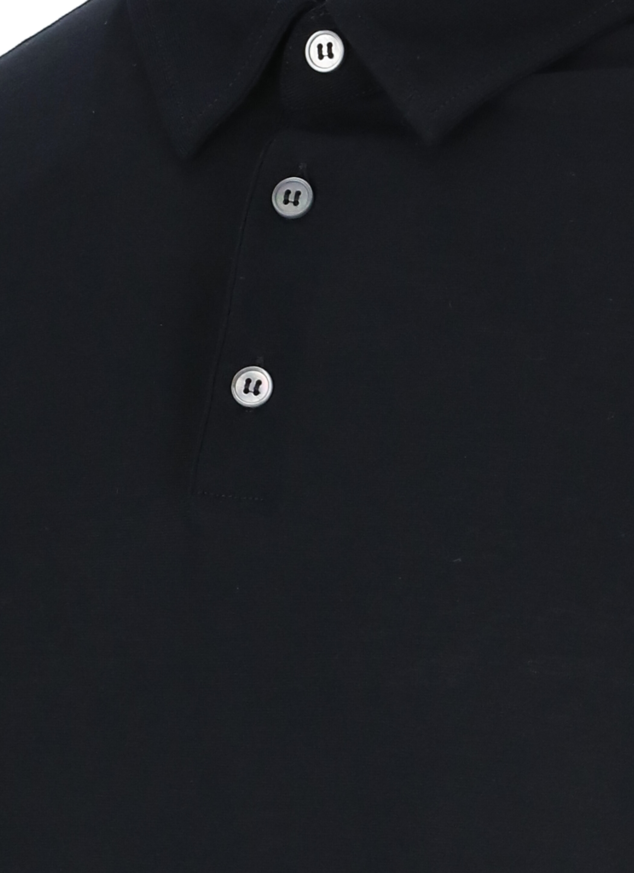Zanone Ice Cotton Polo Shirt In Black