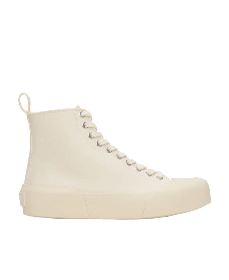 JIL SANDER TIE HIGH-TOP CASUAL SHOES 