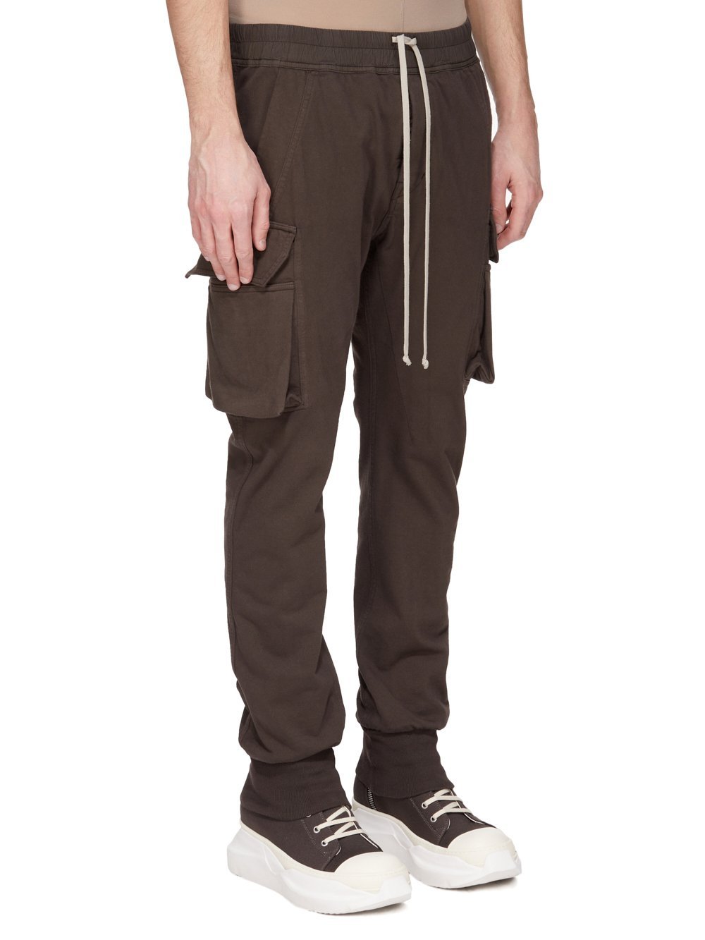 Rick Owens Drkshdw Drkshdw By Rick Owens Man Pants Brown Size S Cotton In Brown