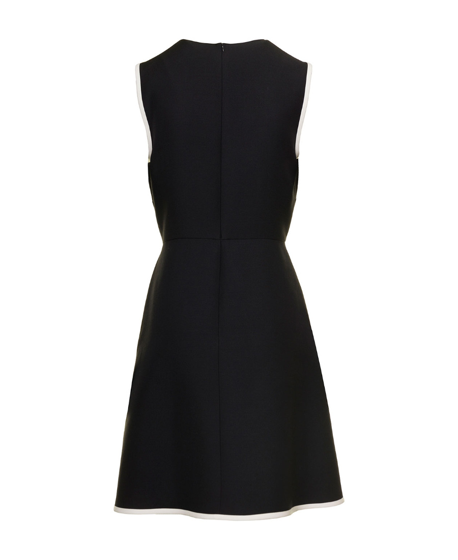 Valentino Roman Stud Sleeveless Dress In Black