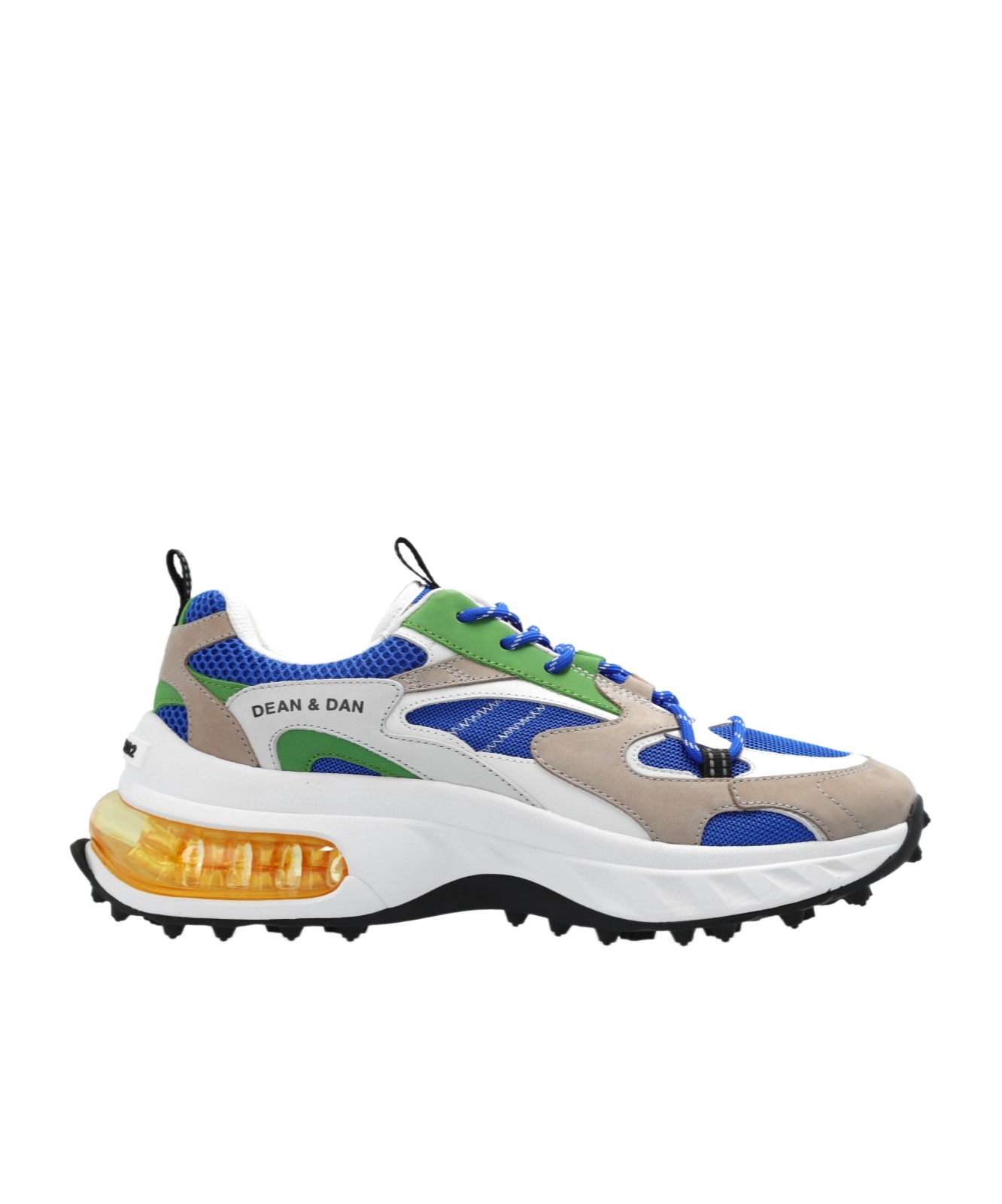 Dsquared2 Bubble Panelled Sneakers In Multicolor