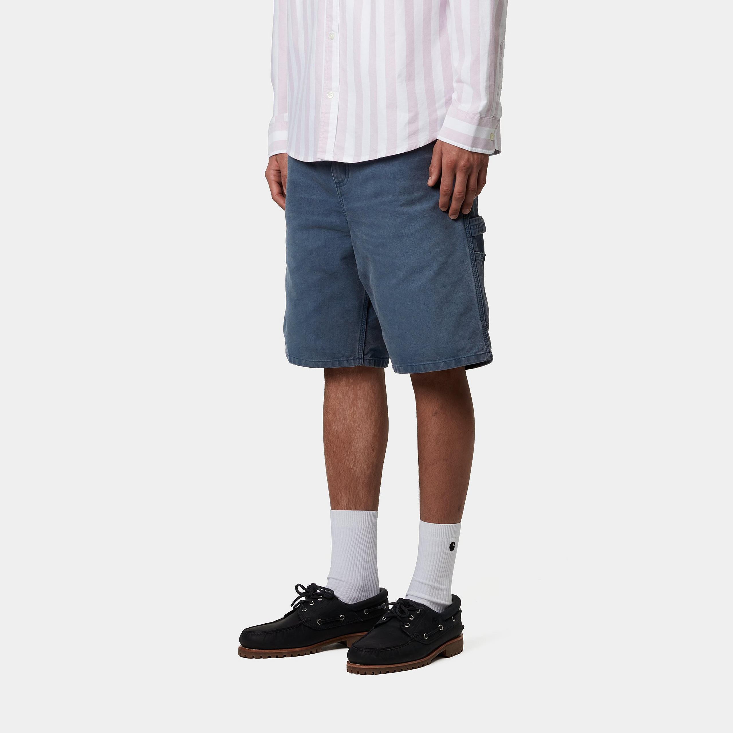 Carhartt Belt-loop Shorts In Blue