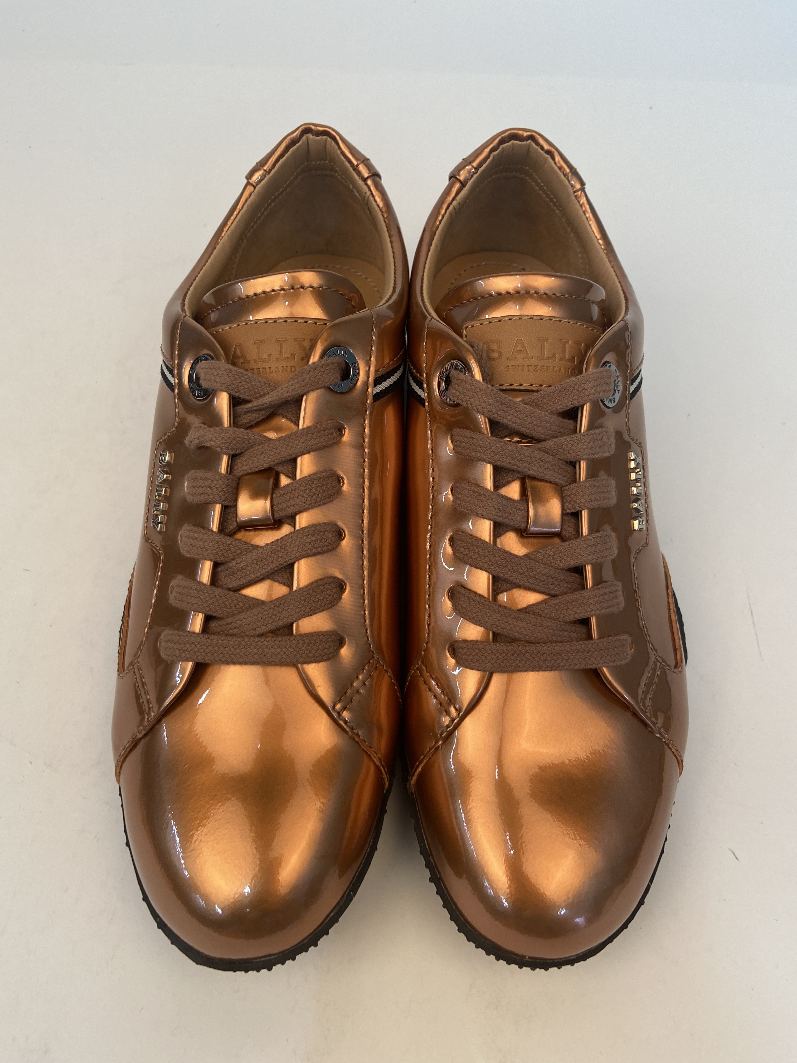 BALLY LOGO-LACED CASUAL SNEAKERS