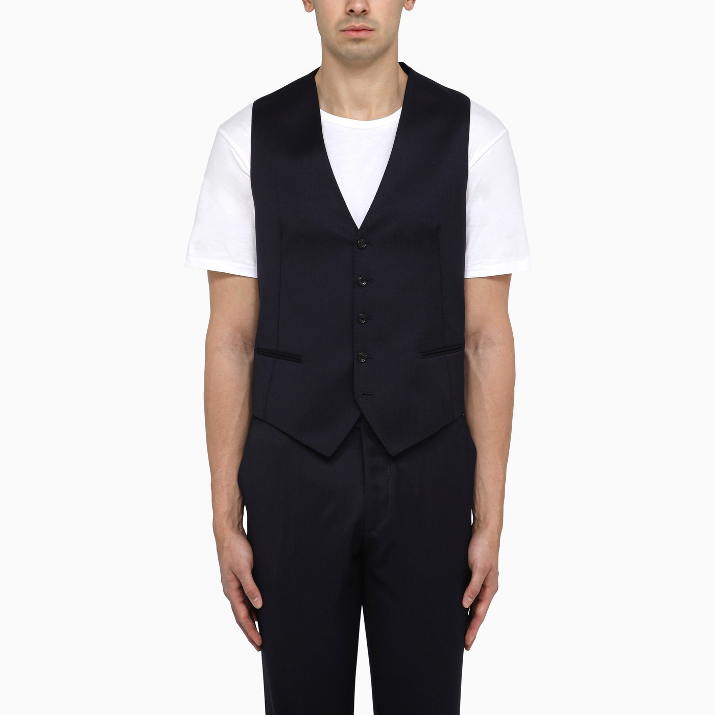 Shop Tagliatore Single-breasted Suit In Black