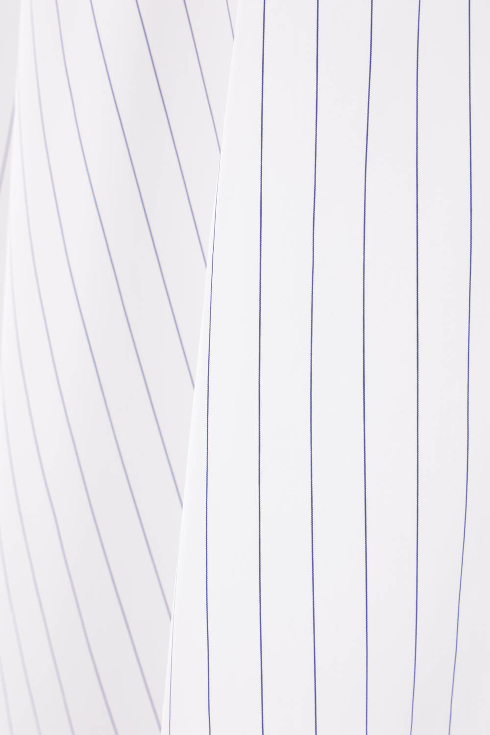 Dries Van Noten Pinstripe Button-down Shirt In Soft Viscose-cotton Blend In White