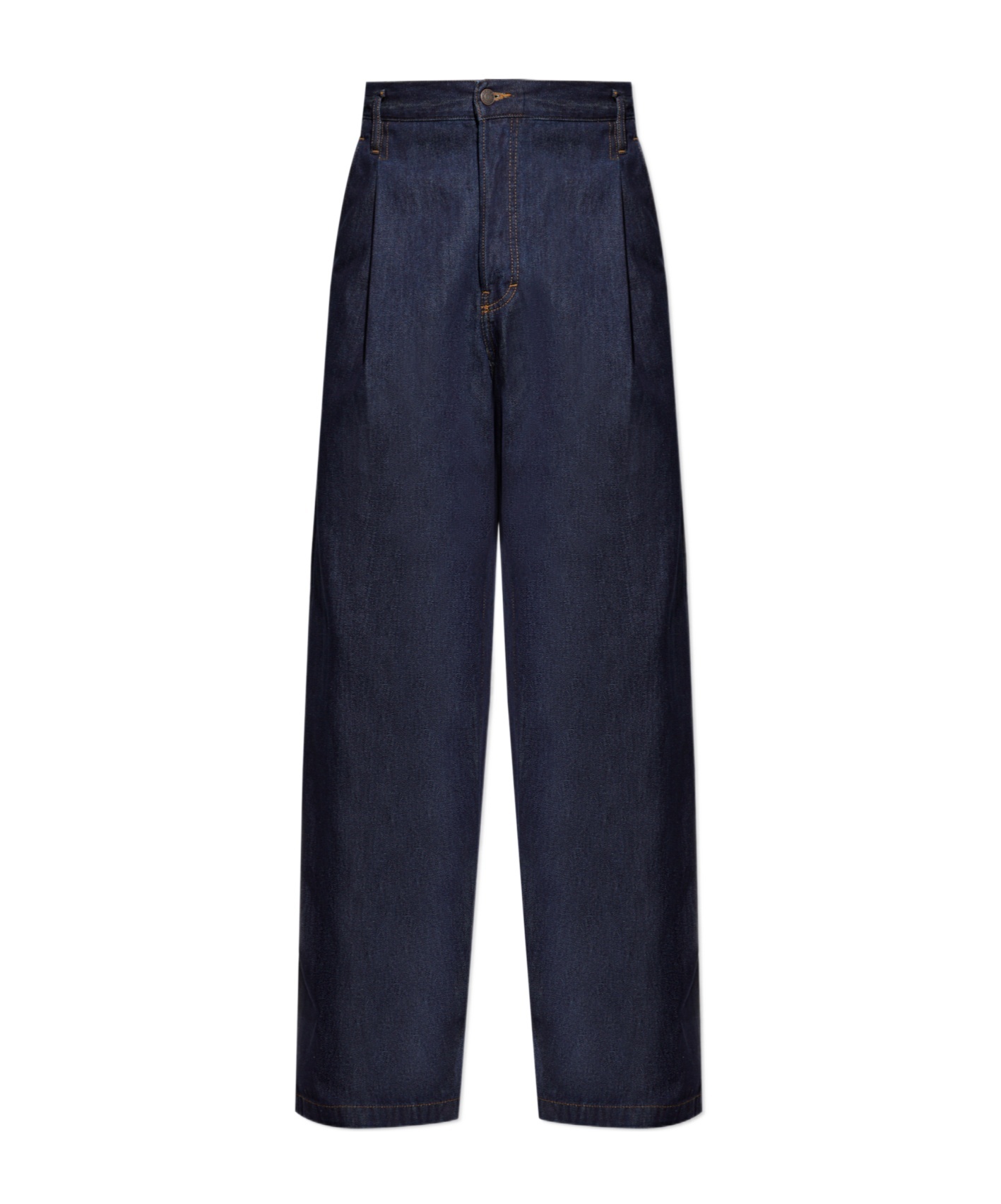 Dries Van Noten Belt-loop Jeans In Black