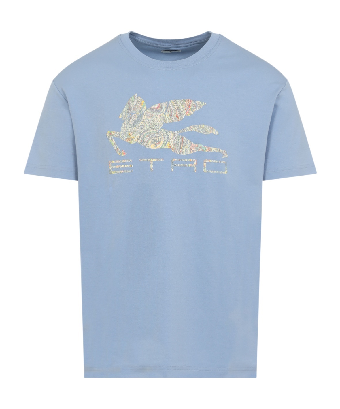 Etro Cotton T-shirt With Logo Print