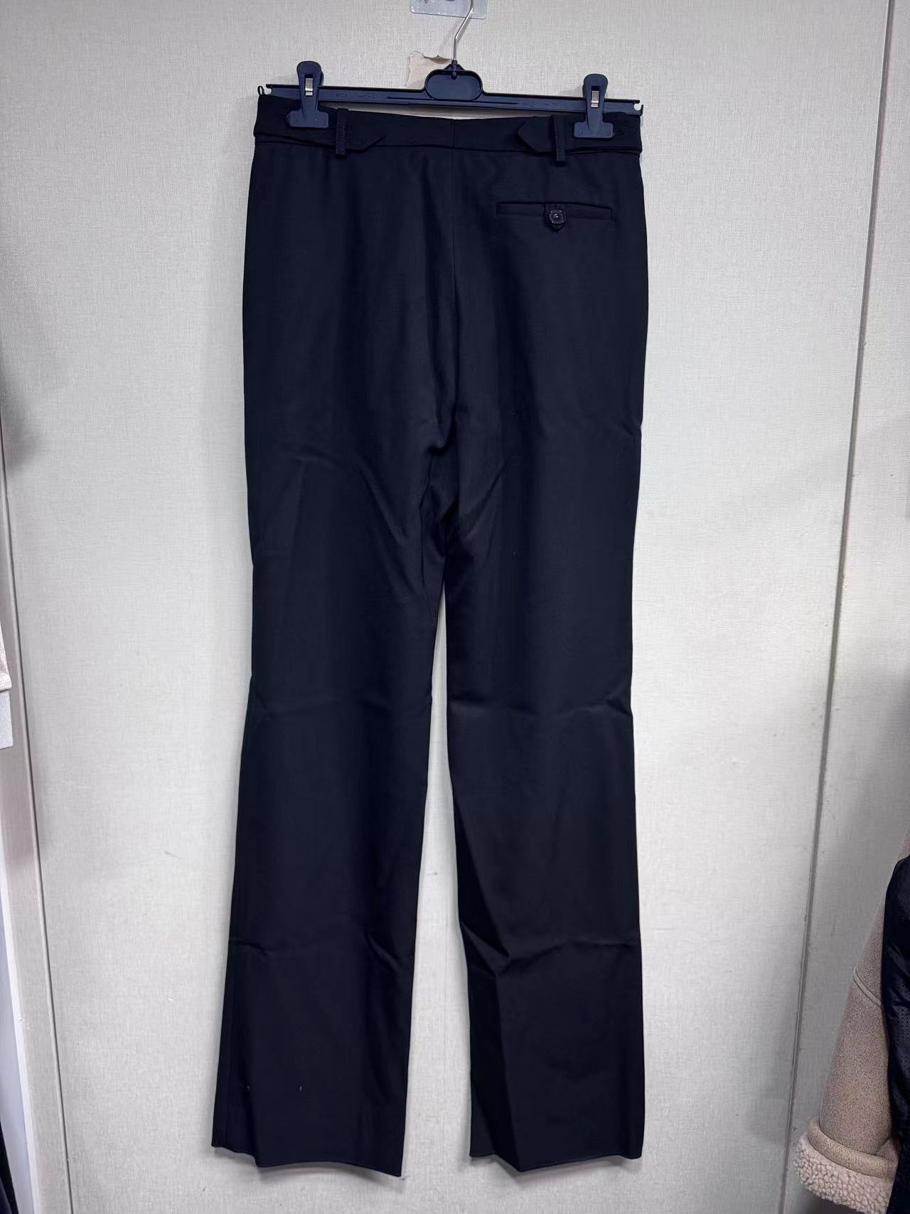 Stella Mccartney High-waisted Tailor-made Trousers In Black