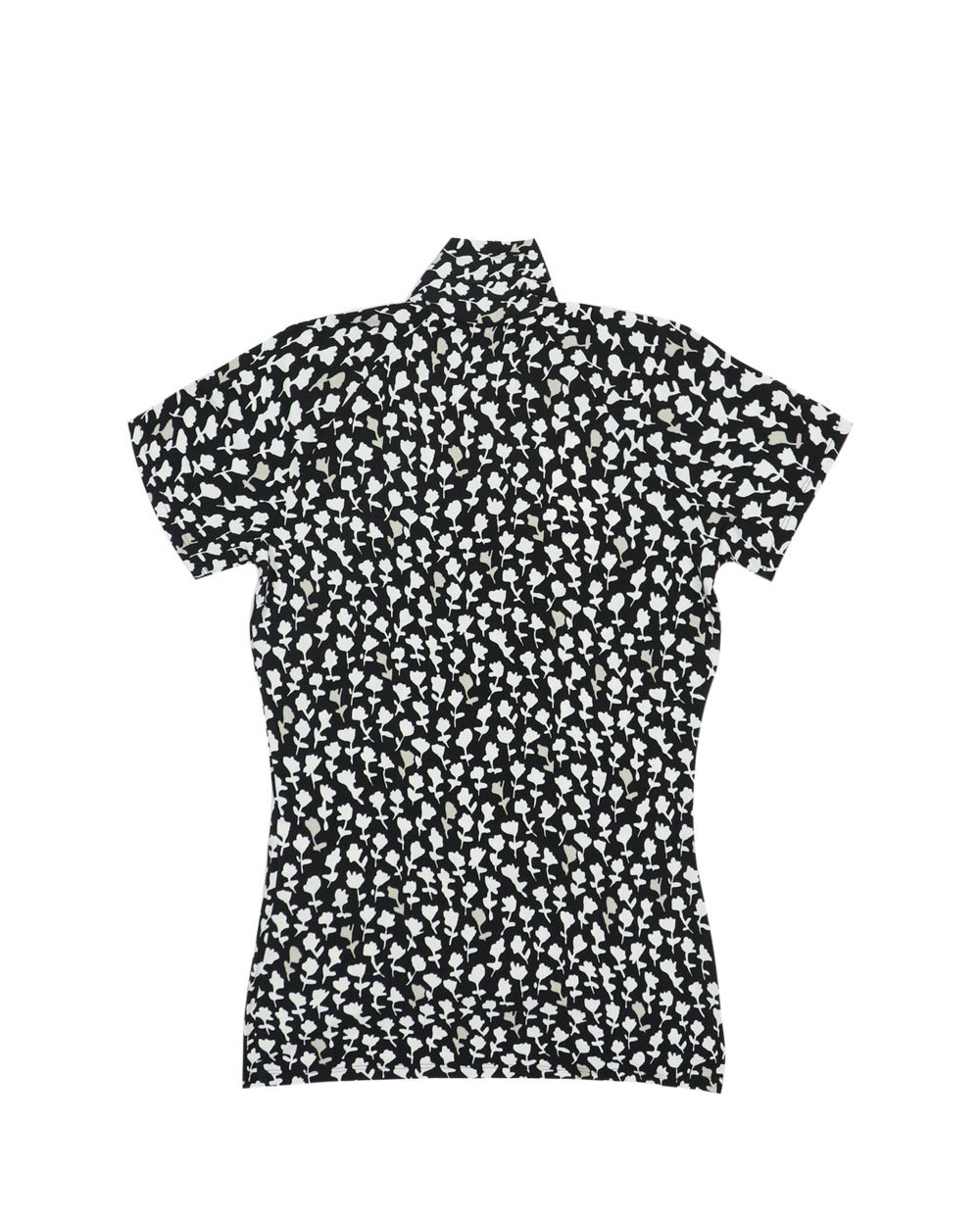 Max Mara Print Short Sleeve T-shirt In Black