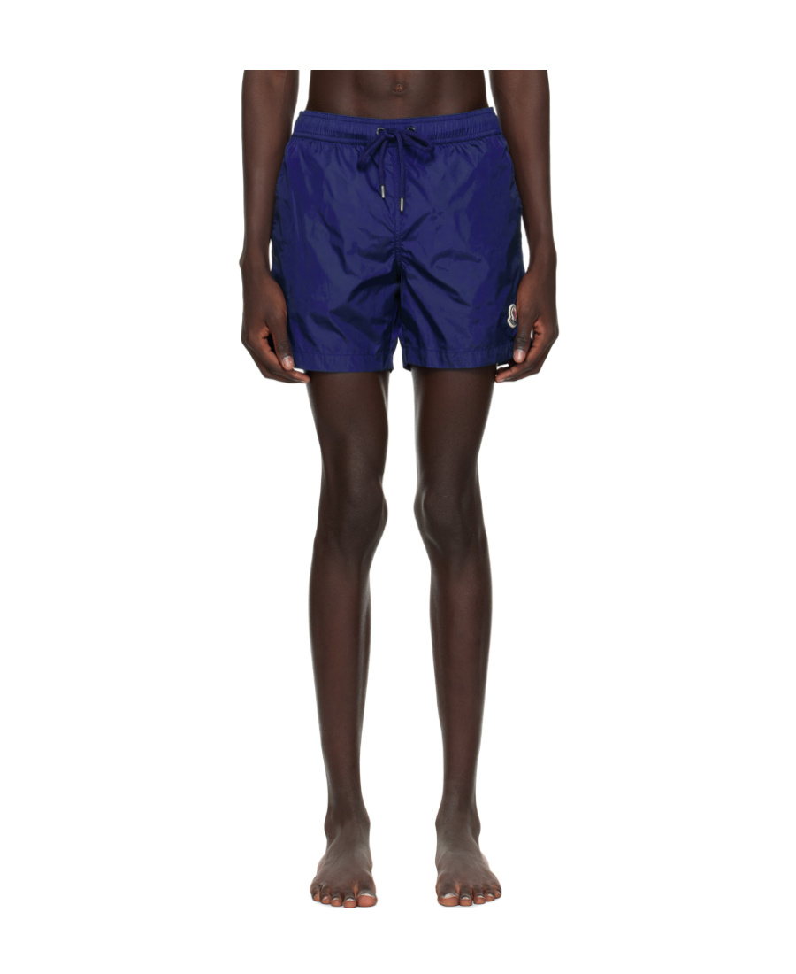 Moncler Swim Shorts In Blue