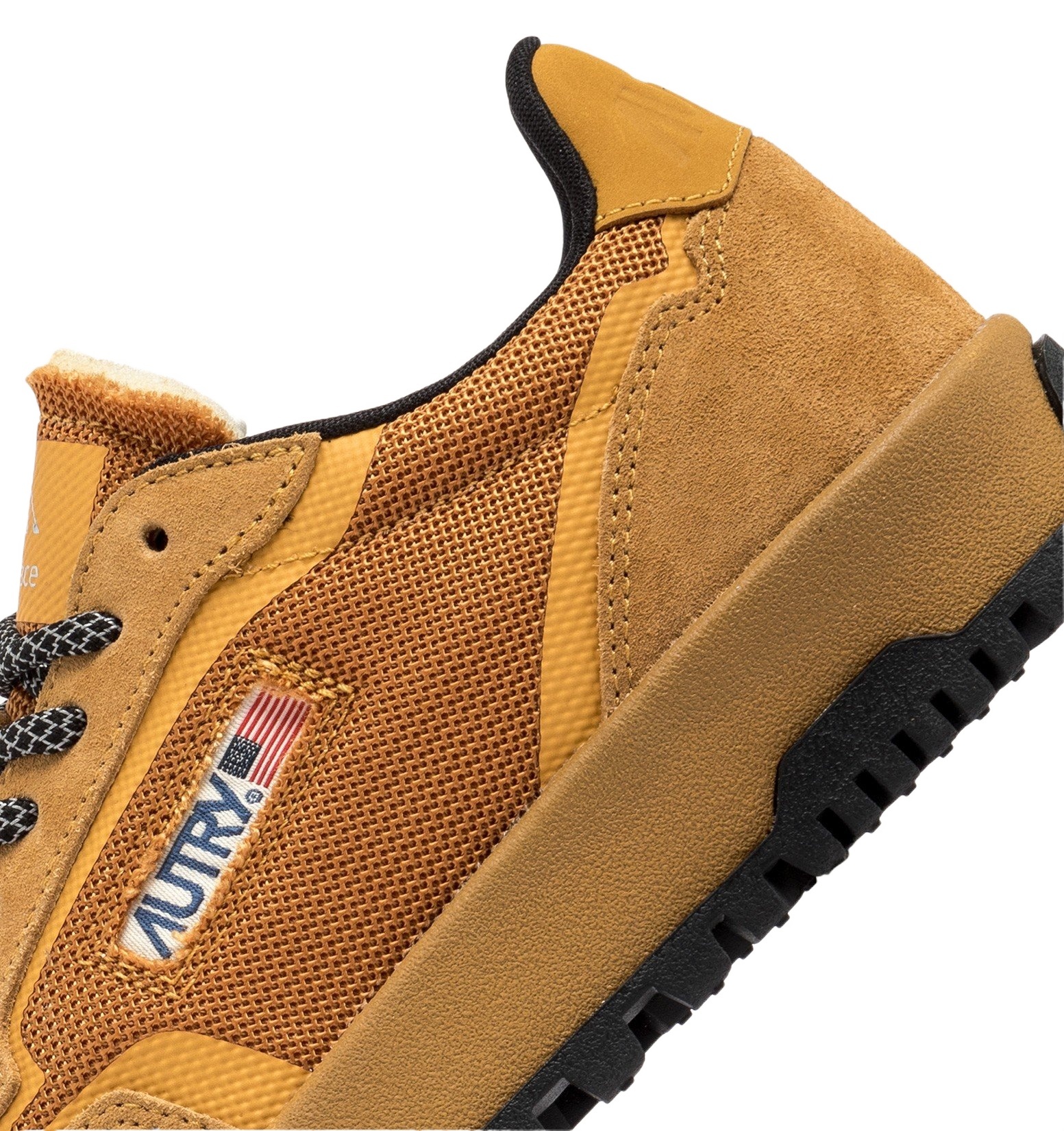 Autry Wildpace Nubuck And Rubber-trimmed Suede And Mesh Sneakers In Brown