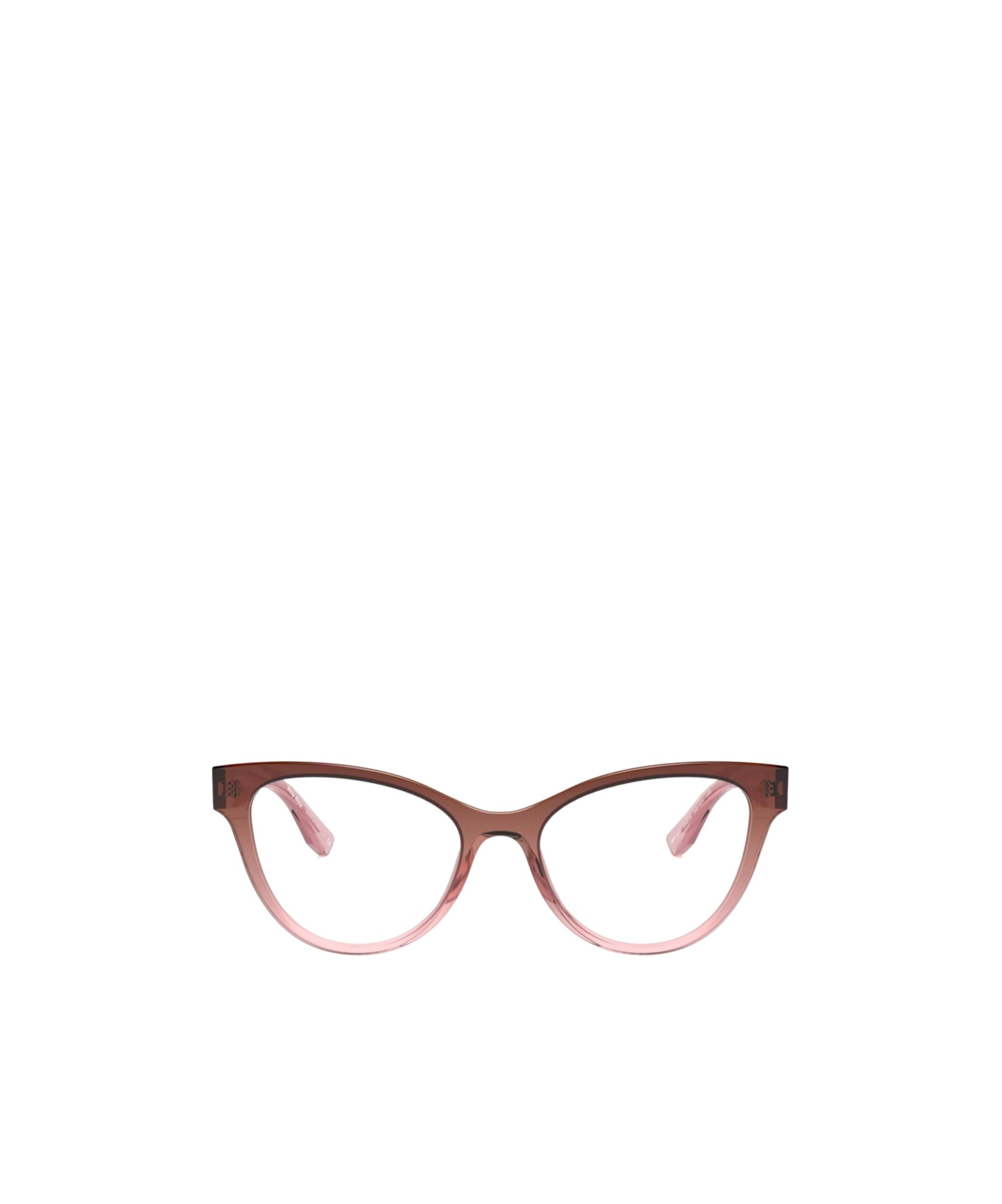 Miu Miu Eyewear Cat-eye Frame Glasses In Brown