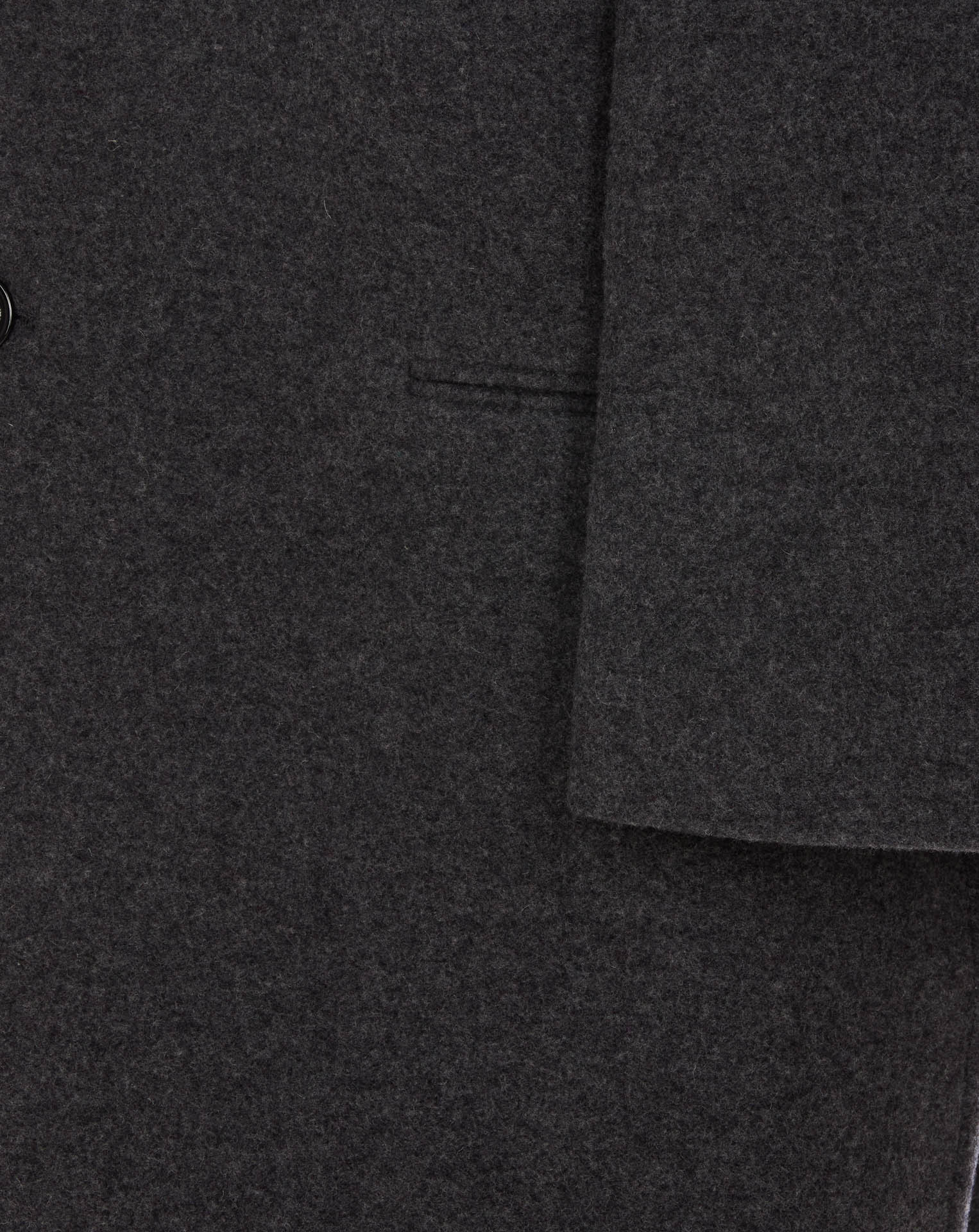 Lemaire Single-breasted Coat In Black