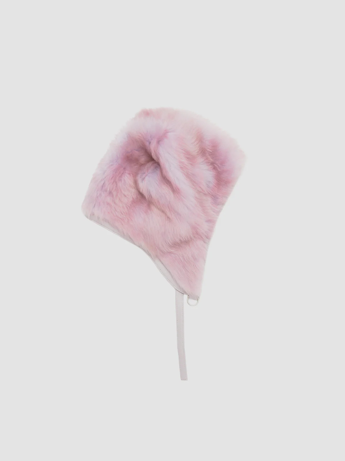 Acne Studios Shearling Cap In Multi