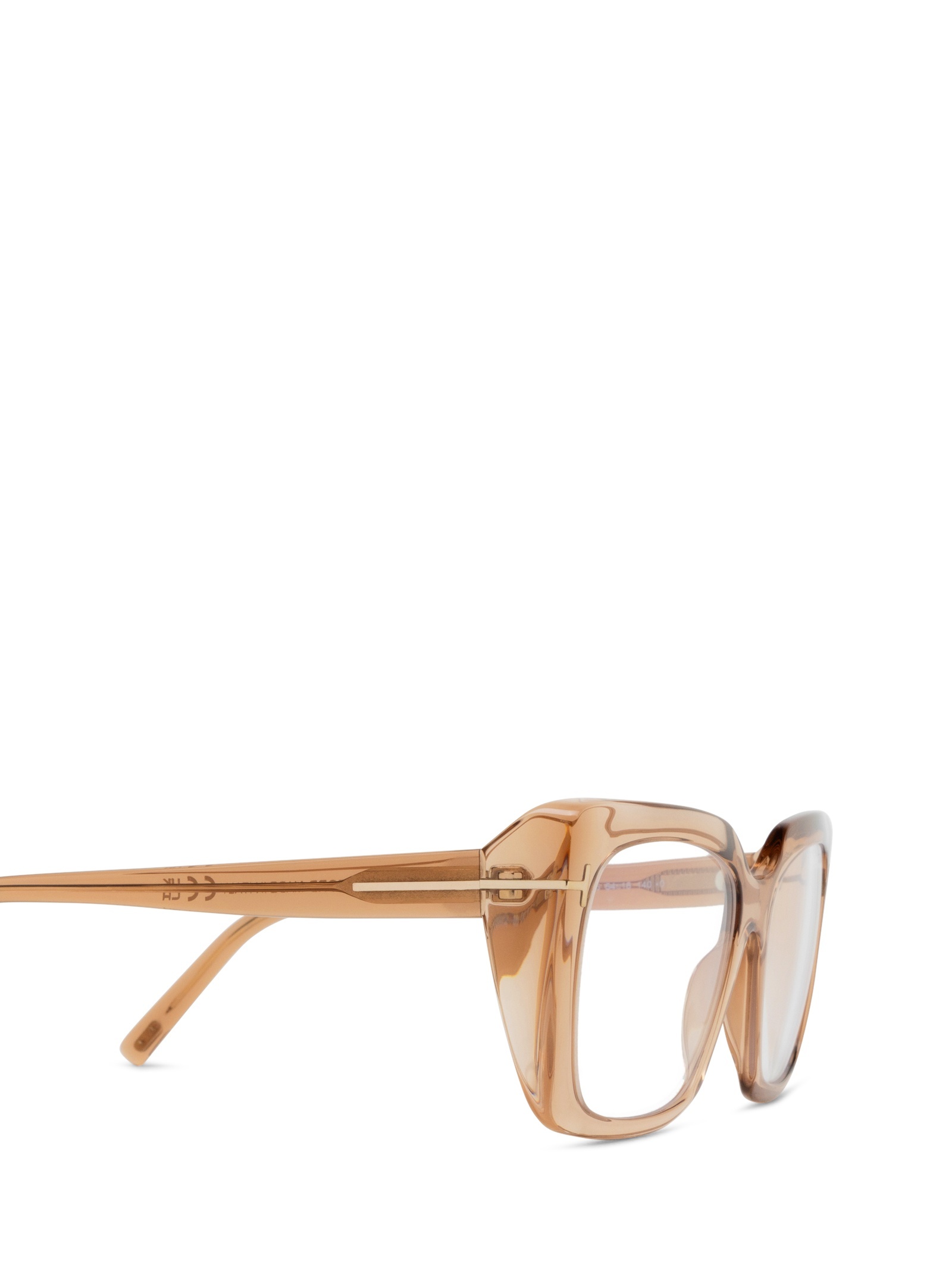 Tom Ford Eyewear Square Frame Glasses In Brown