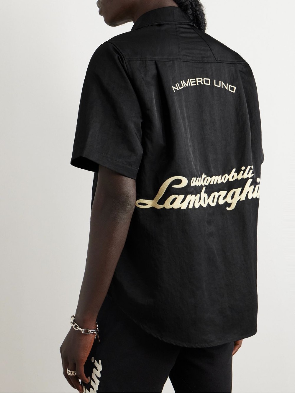 Rhude A Short Sleeved Shirt In Black