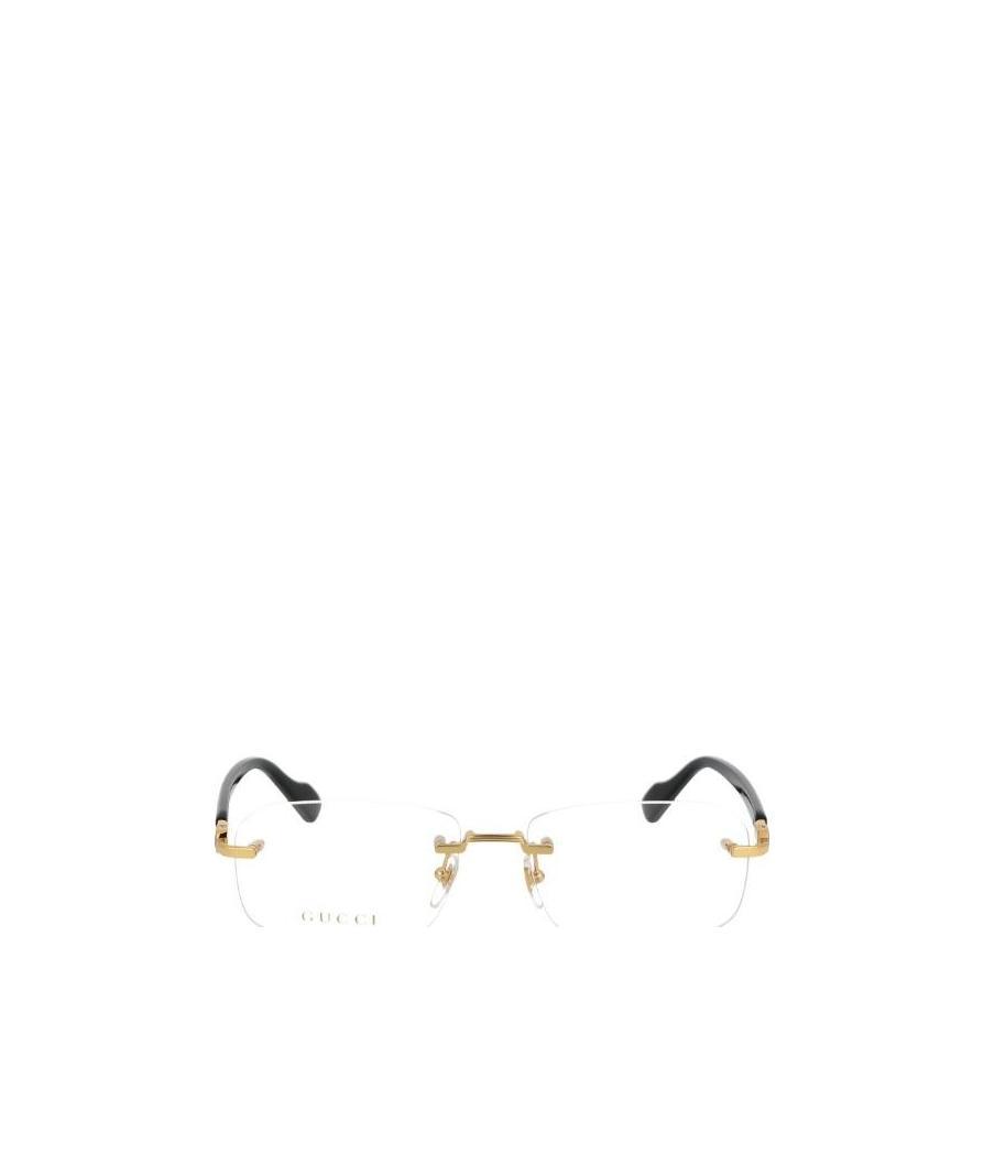 Gucci Clear Frameless Glasses In White