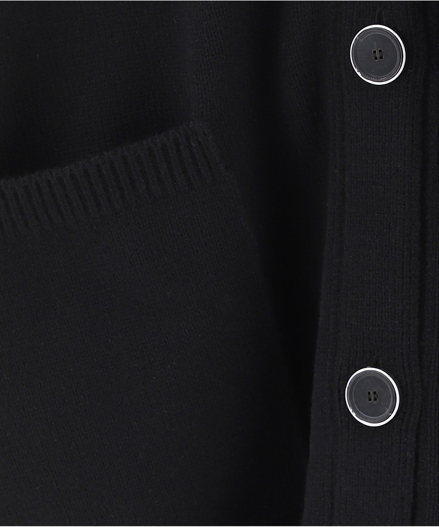 Givenchy Studded-logo Longline Cardigan In Black
