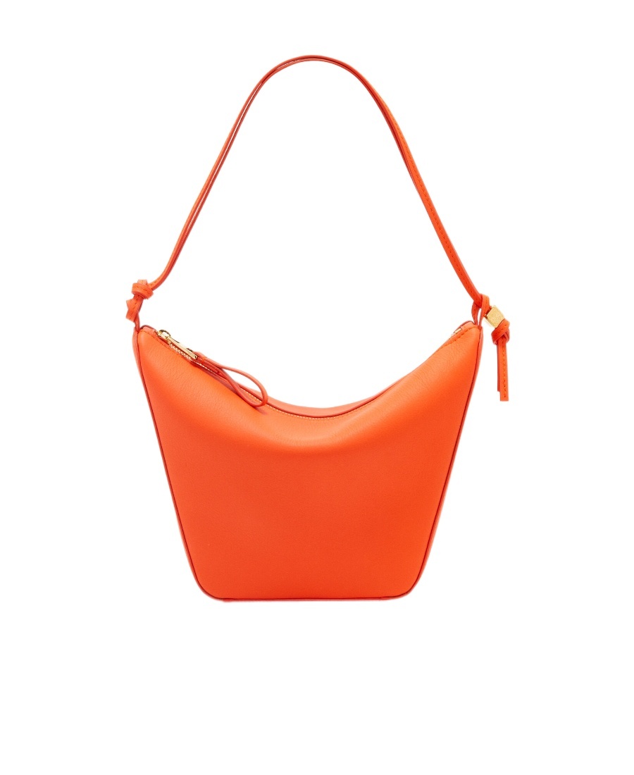 Loewe Hammock Mini Hobo Bag In Orange