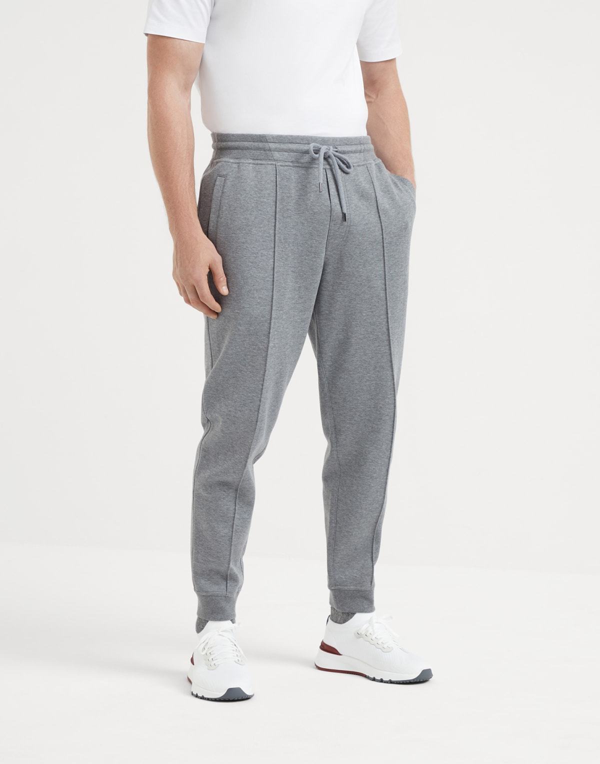 Brunello Cucinelli Track Pants In Gray