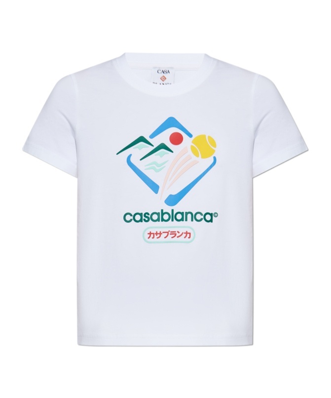 Casablanca Mountain Sports Cropped T-shirt