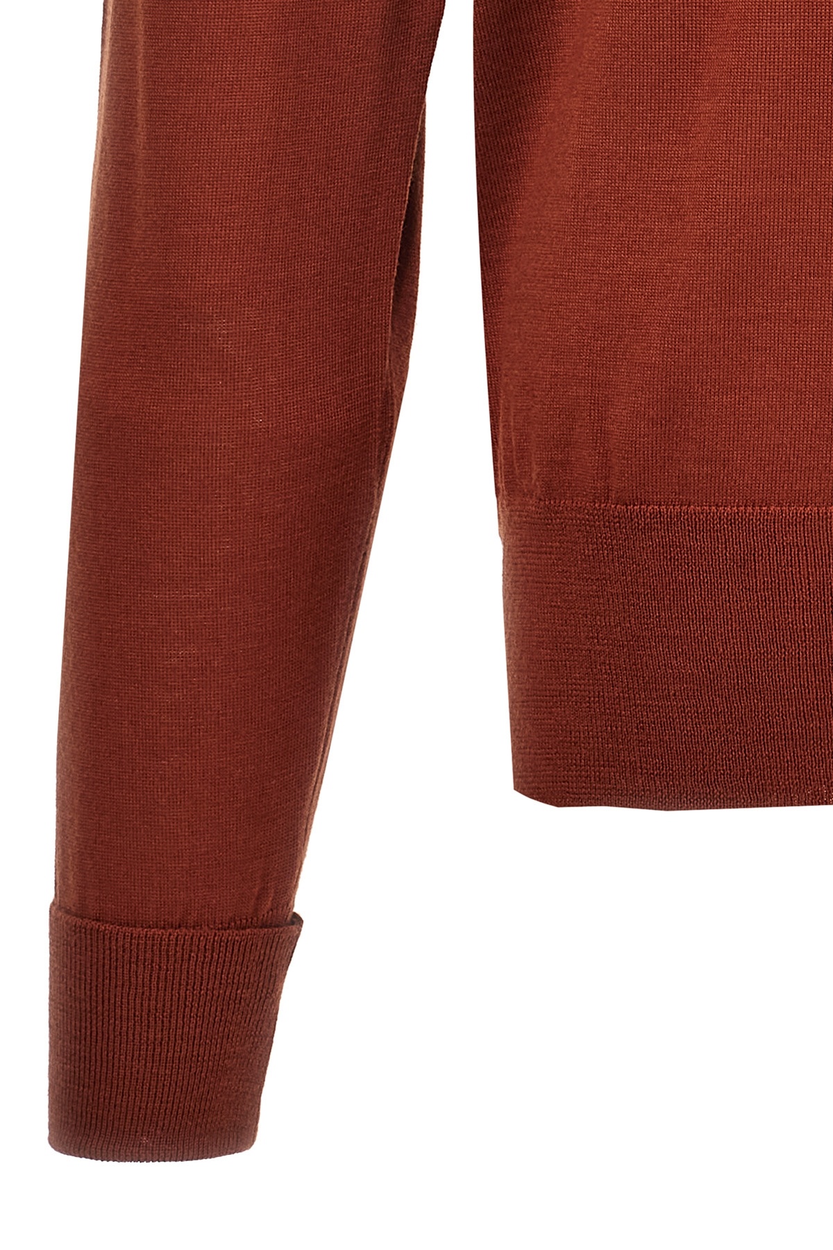 Pt Torino Crew-neck Fine-knit Jumper In Red