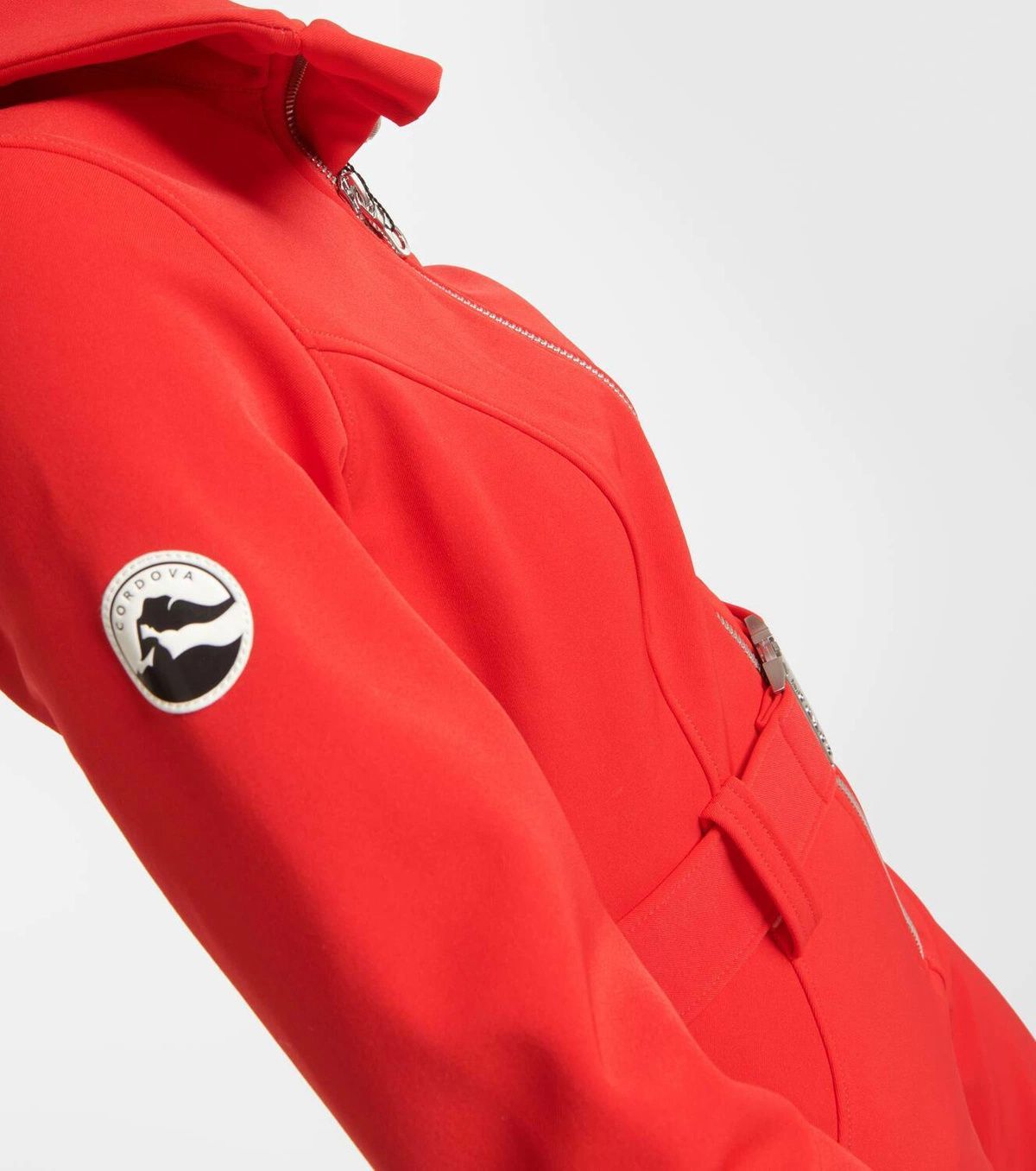 Cordova Zip-up Ski Jumpsuit In Red